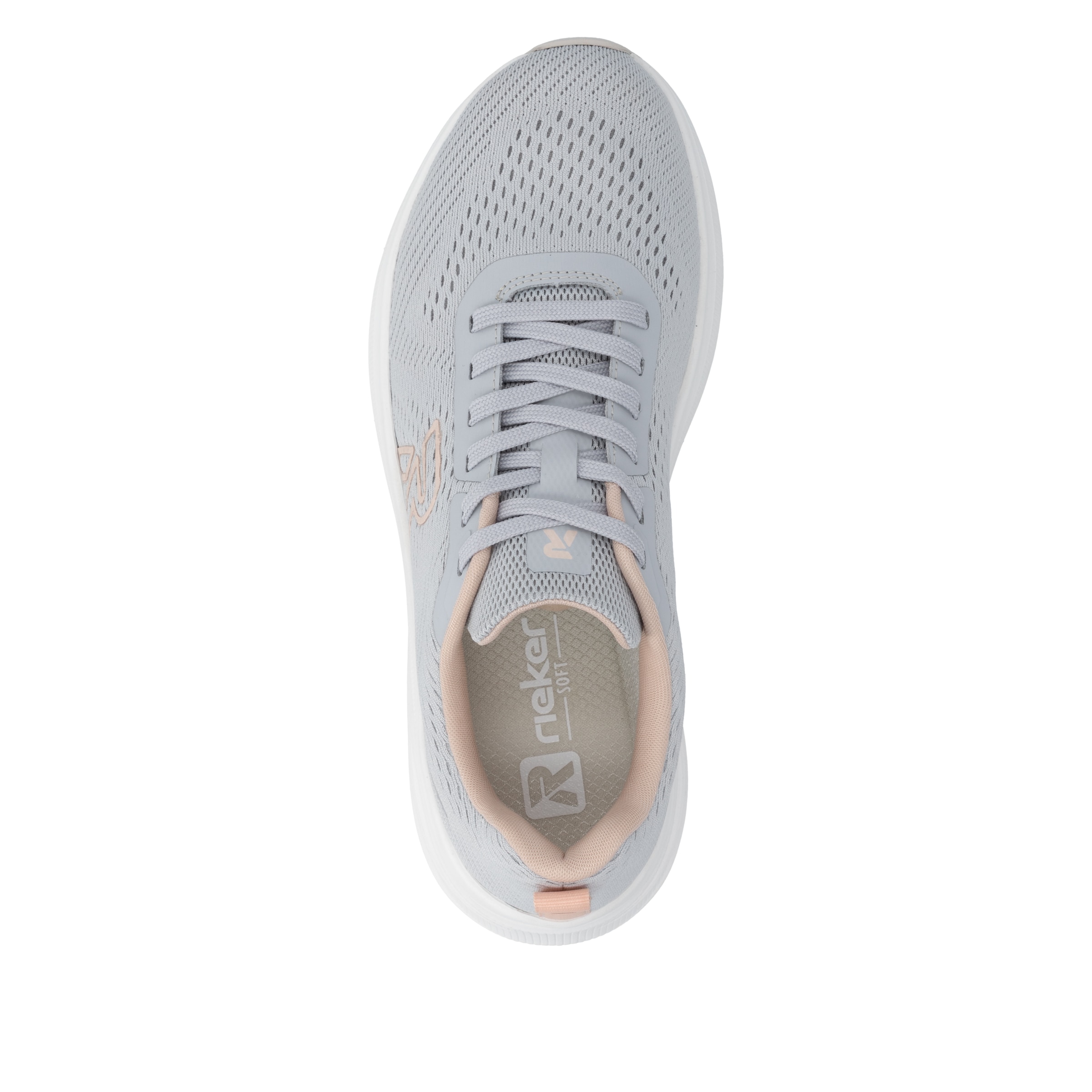 RIEKER Sport Plateausneaker  Freizeitschuh, Halbschuh, Schnürer mit leichter Laufsohle
