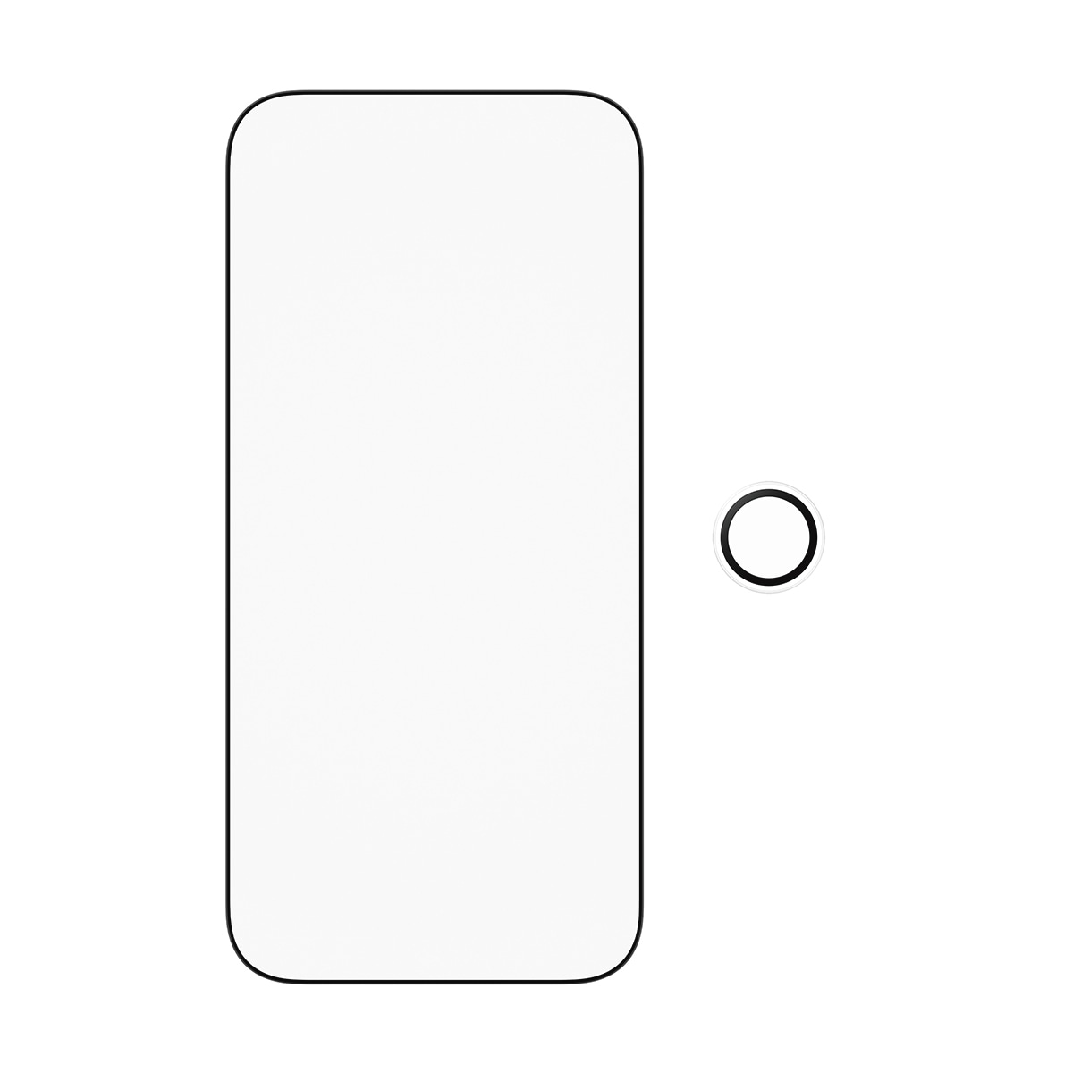 CARE by PanzerGlass Displayschutzglas »2-in-1 Protection Essentials Bundle« für Apple iPhone Air Displayschutzfolie, Schutzfolie, Bildschirmschutz, kratz- & stoßfest