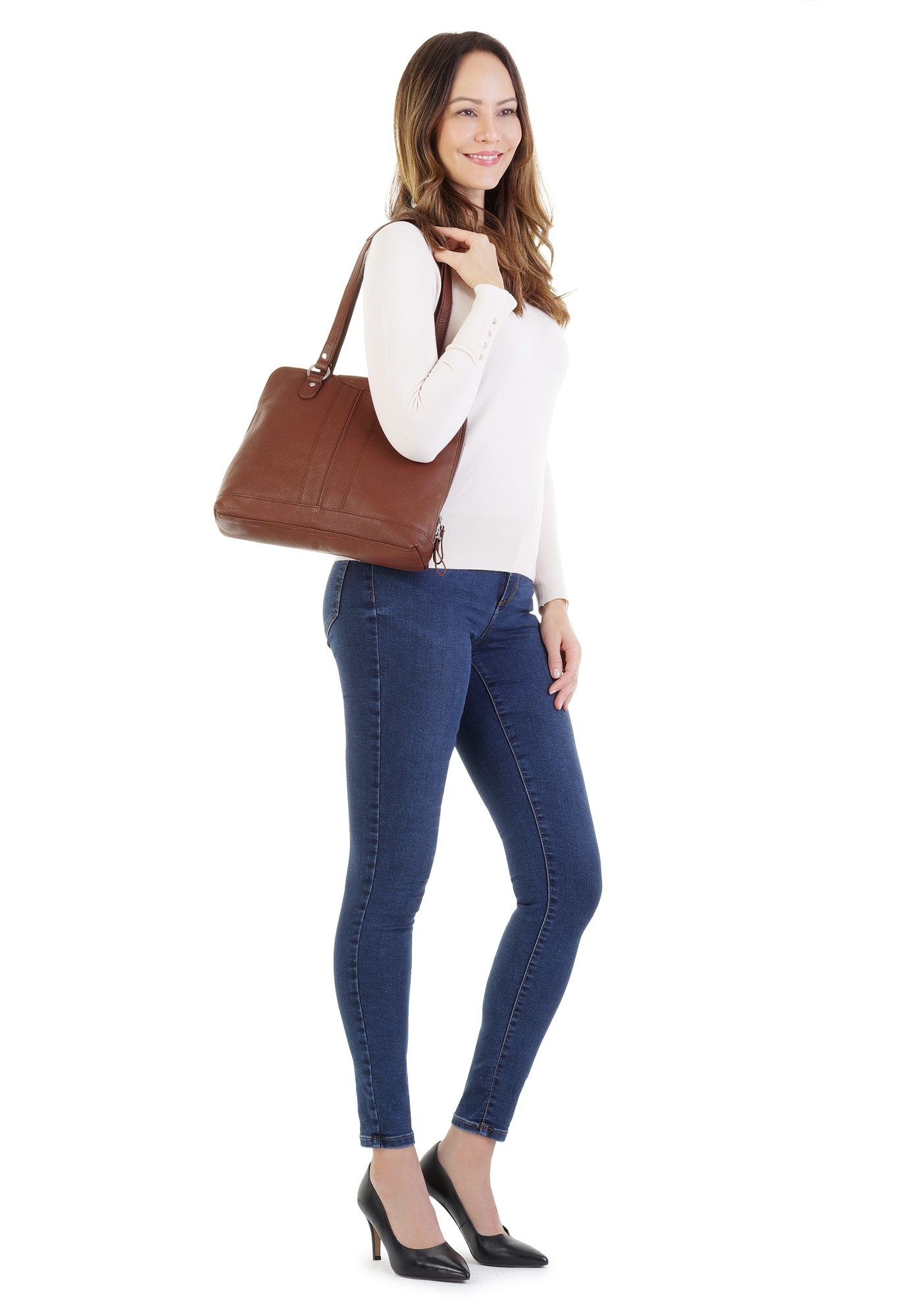 Betty Barclay Umhängetasche echt Leder