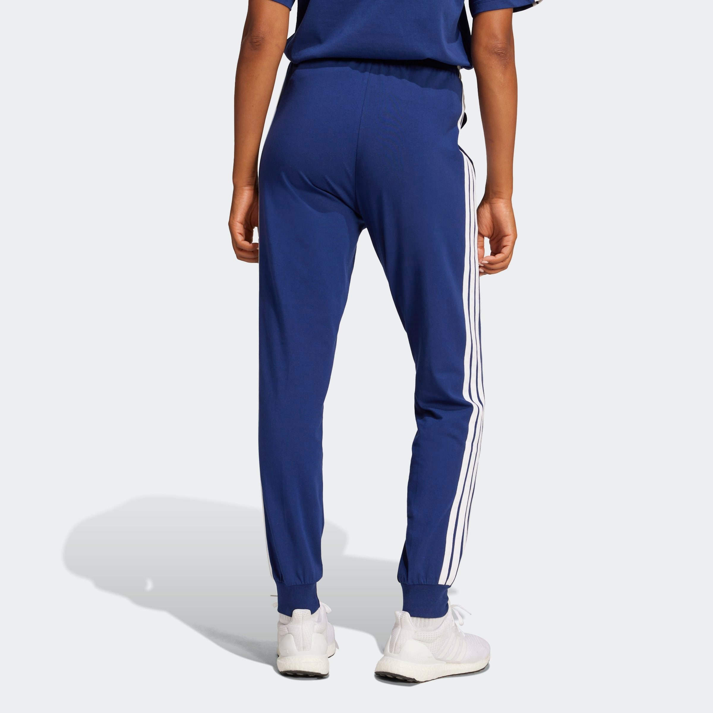 adidas Sportswear Sporthose »W 3S SJ JOGGER«, (1 tlg.), Lässig geschnitten, hoher Bund, schmal zulaufende Beinform