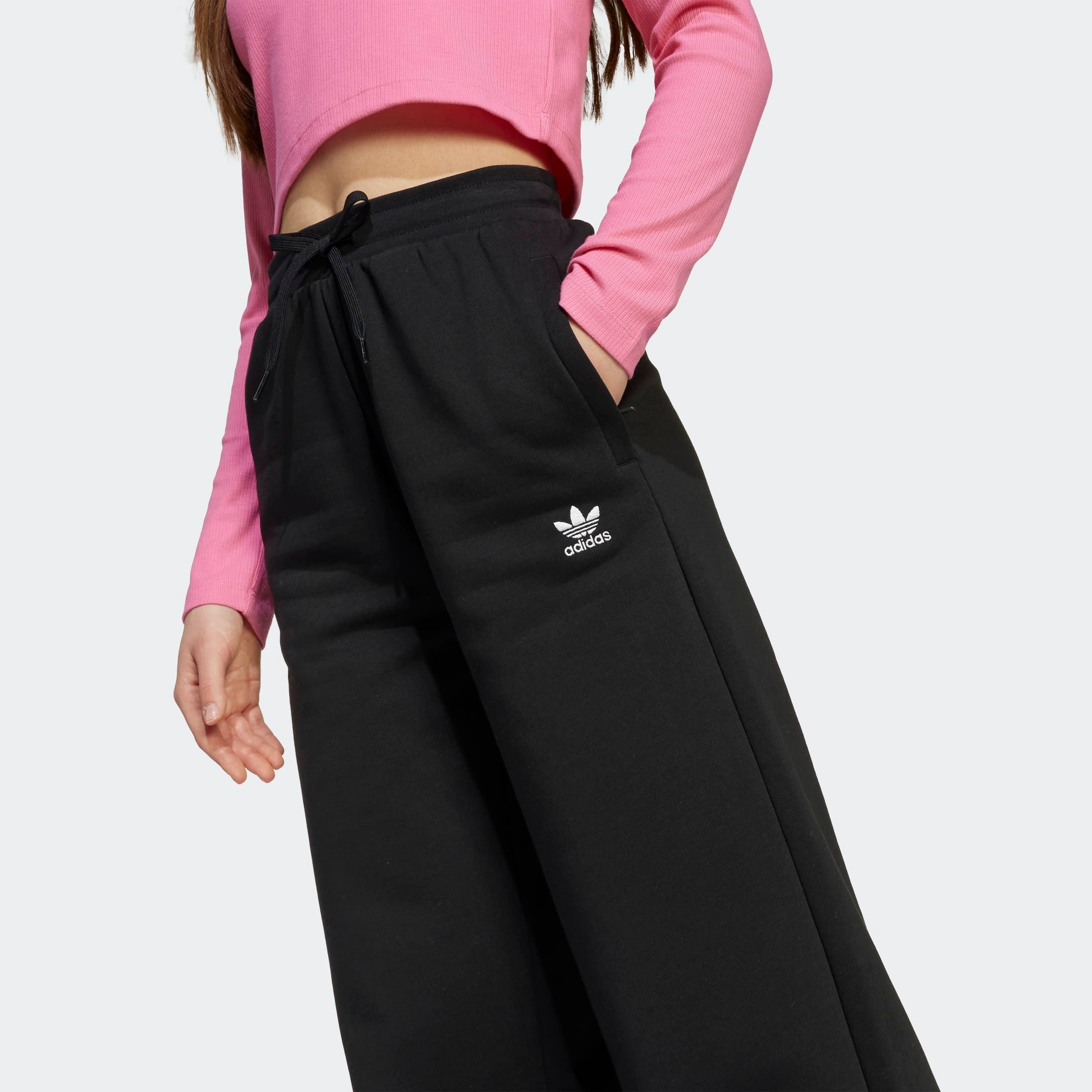 adidas Originals Sporthose », WEITES BEIN«  für Kinder und Teens, lockerer Schnitt, mit Kordelverschluss