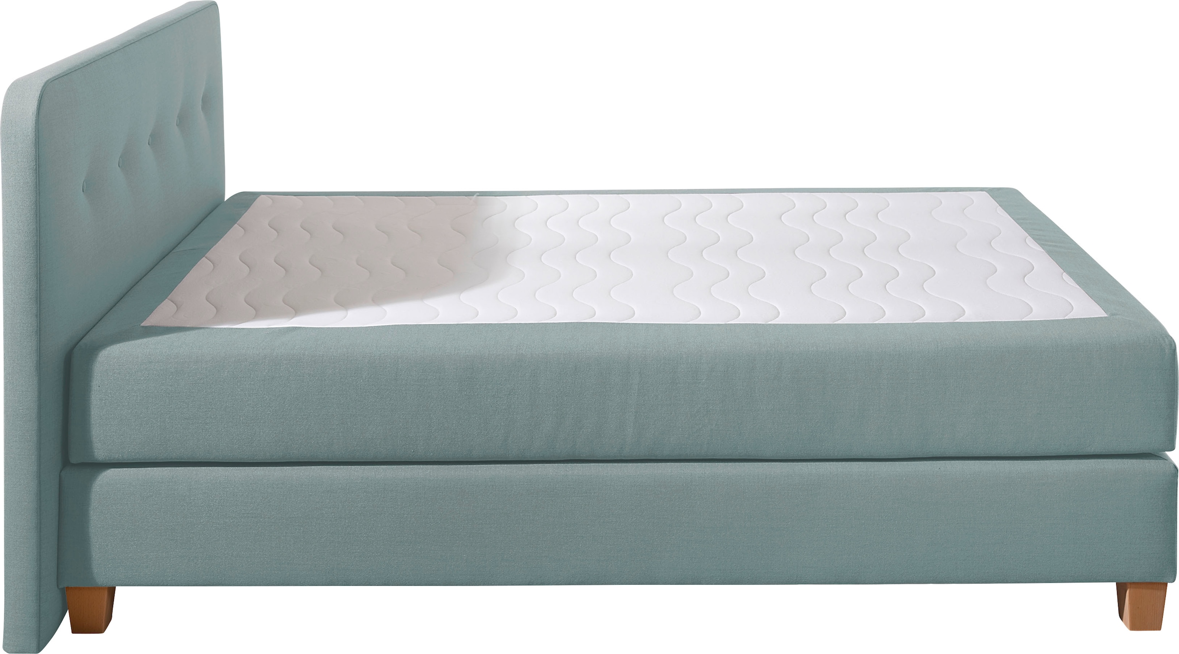 Home affaire Boxspringbett »Fargo«, in Überlänge 220 cm, mit Topper, 3 Ausführungen, 4, Breiten