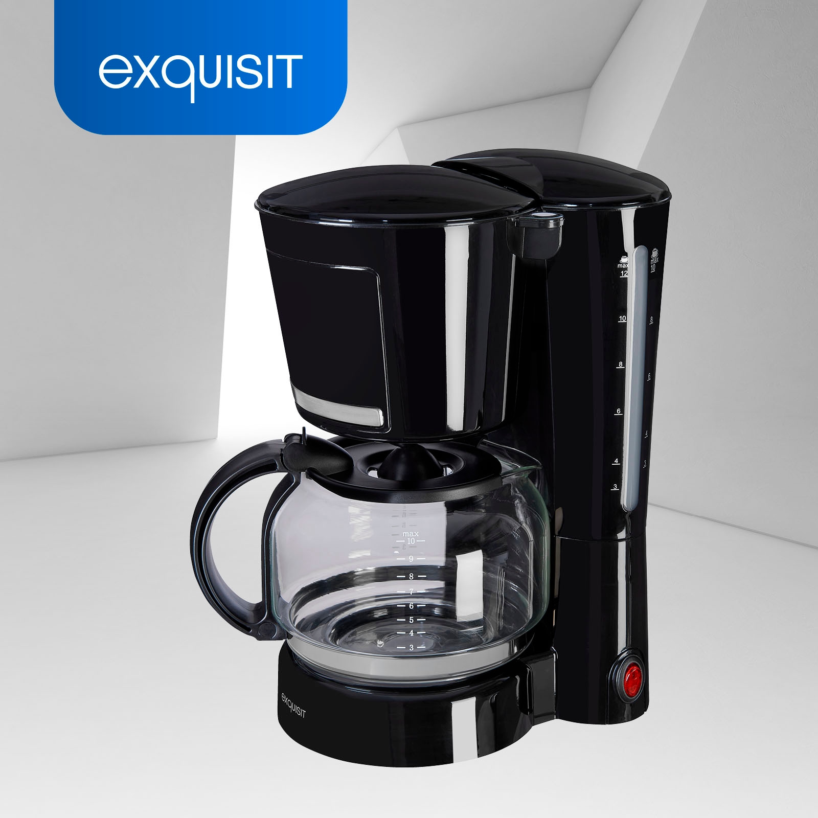 exquisit Filterkaffeemaschine »KA 3102 swi«, 1,25 l Kaffeekanne,  Papierfilter, 1x4 jetzt online bei OTTO