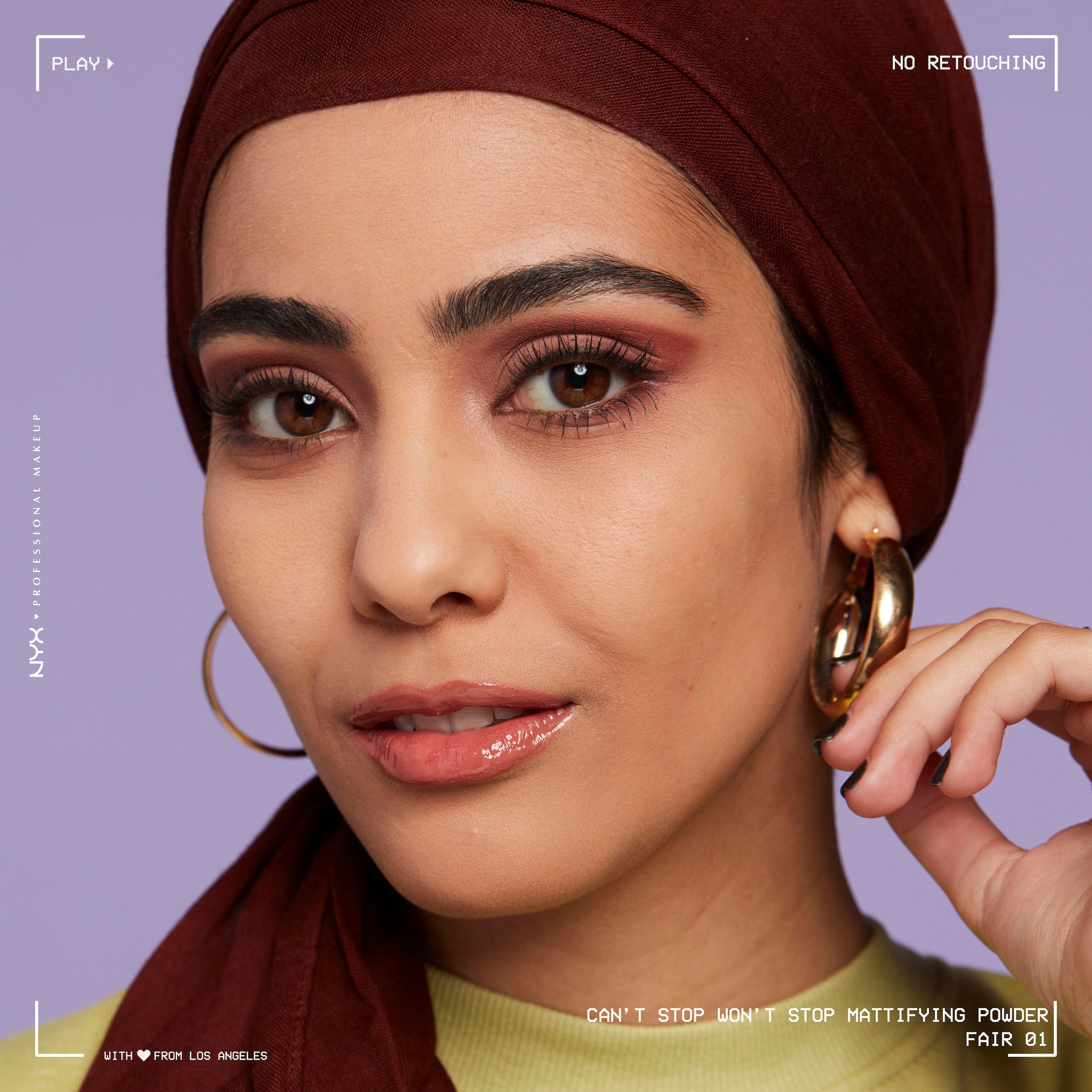 NYX Puder »Professional Makeup CSWS Mattifying Powder« Verschmiert nicht, deckt zuverlässig, setzt sich nicht ab, mattierend.