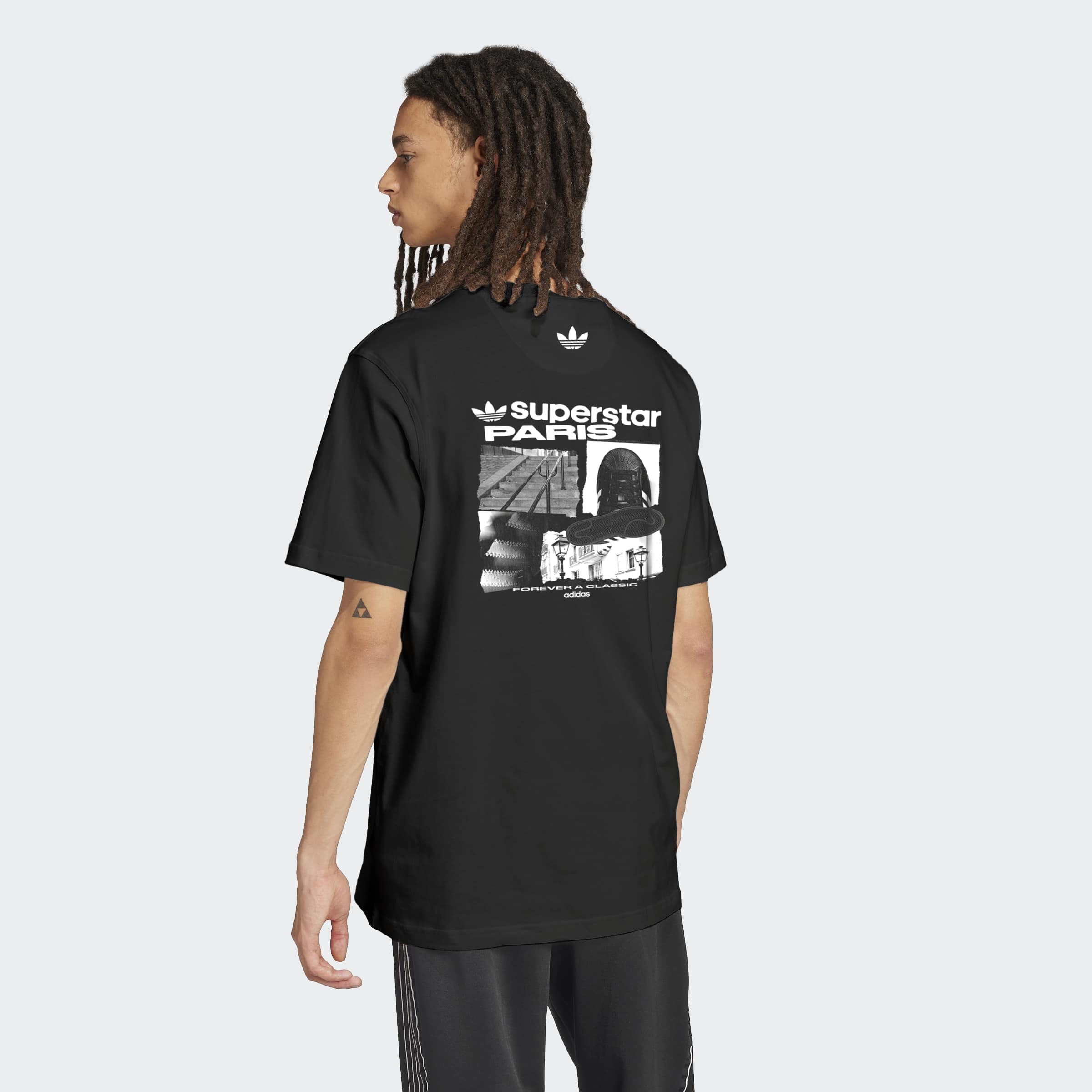 adidas Originals T-Shirt »PARIS SST GFX T« mit Rundhalsausschnitt, Kurzarm, sportlicher Stil, aus Baumwolle