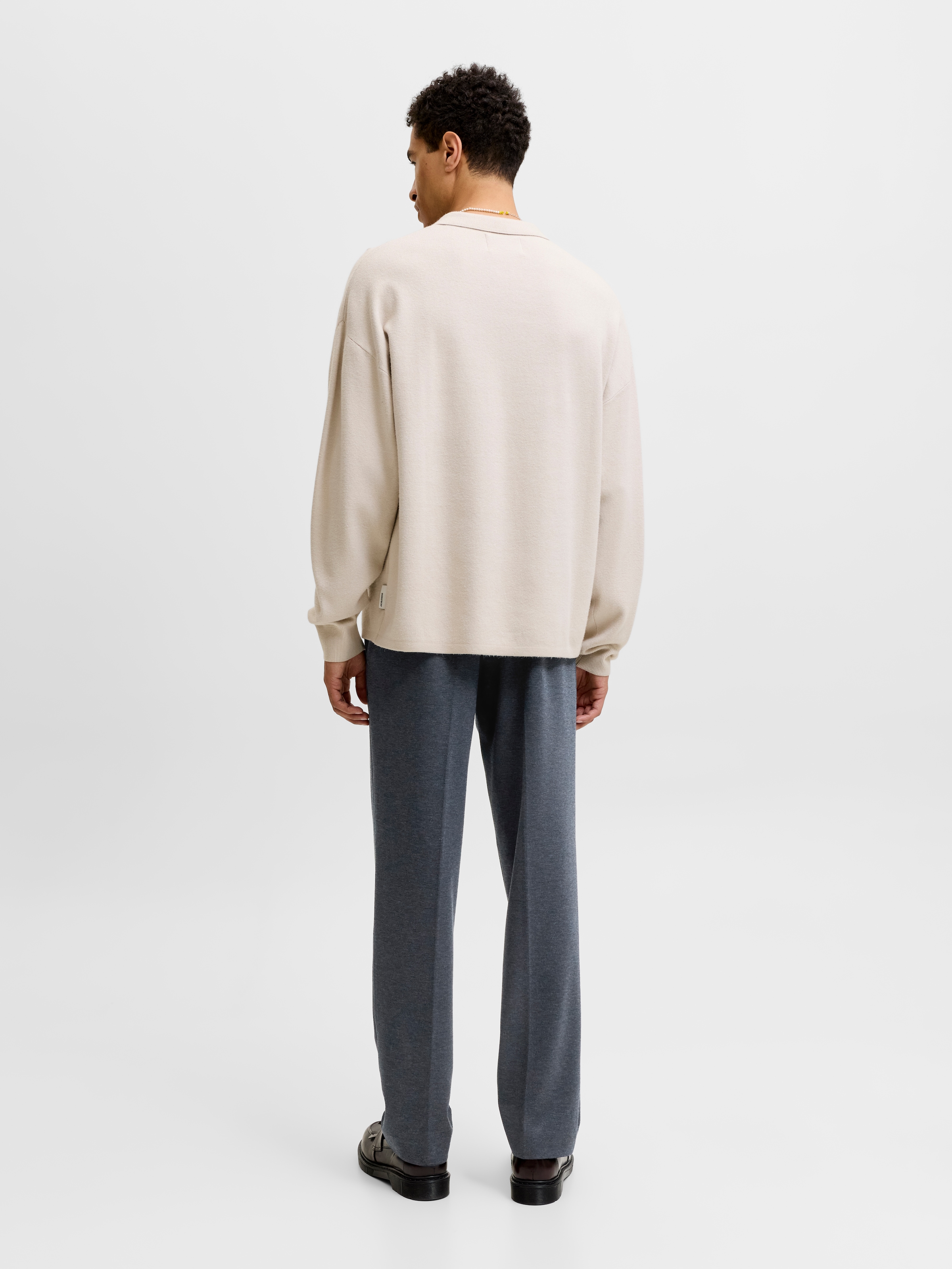 Jack & Jones Stoffhose »JPRMARTIN JERSEY TROUSER SN«  Materialmix, slim fit