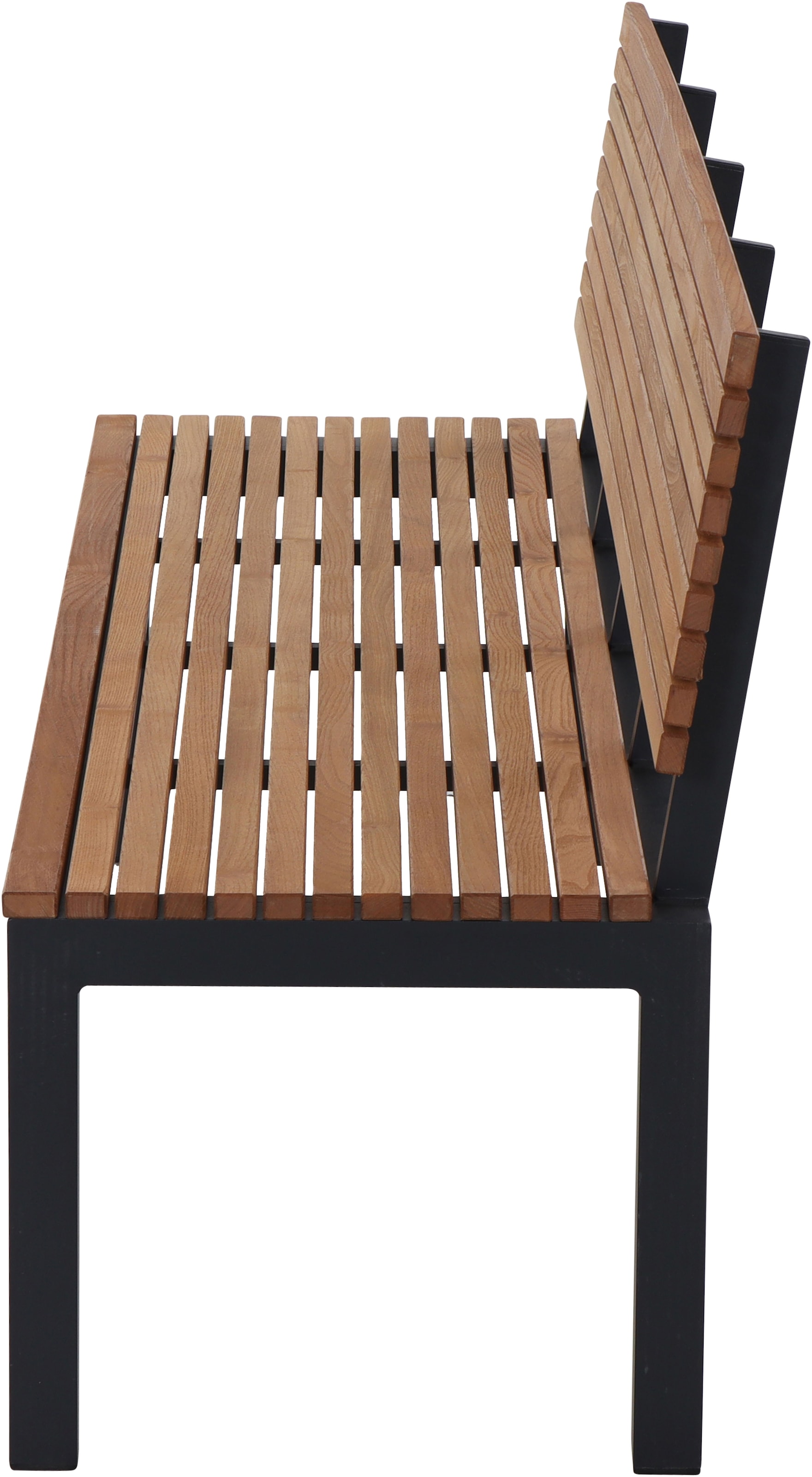 Siena Garden Gartenbank »Bozen 3er Aluminiumgestell anthrazit Robininenholz« Flächen aus Robinienholz FSC® 100%
