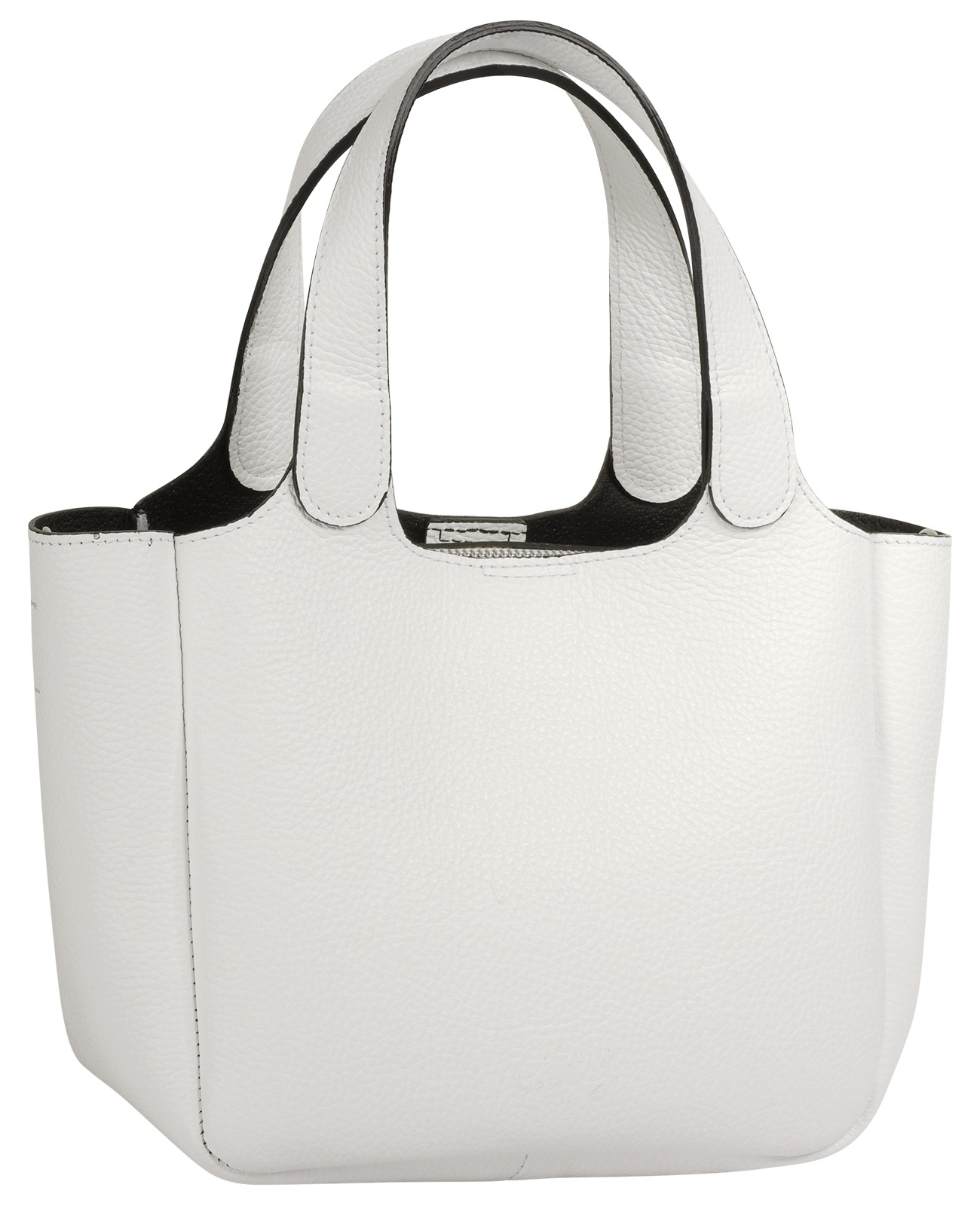 Cluty Henkeltasche echt Leder, Made in Italy