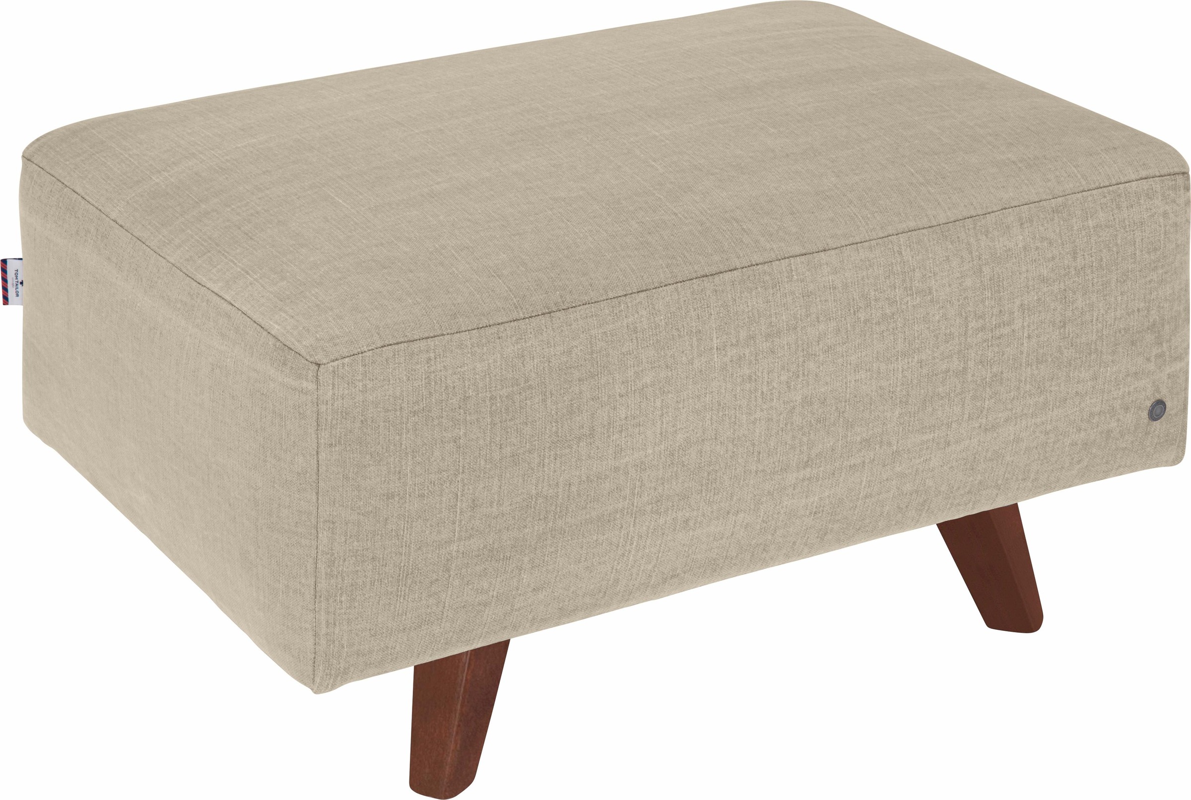 TOM TAILOR Hocker »NORDIC PURE«, Breite 85 cm, Füße nussbaumfarben kaufen
