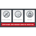 GSW Küchenorganizer-Set »HOOKIE System® 3-teilig«, (3 tlg.), Befestigung mit intelligenten Saughaken