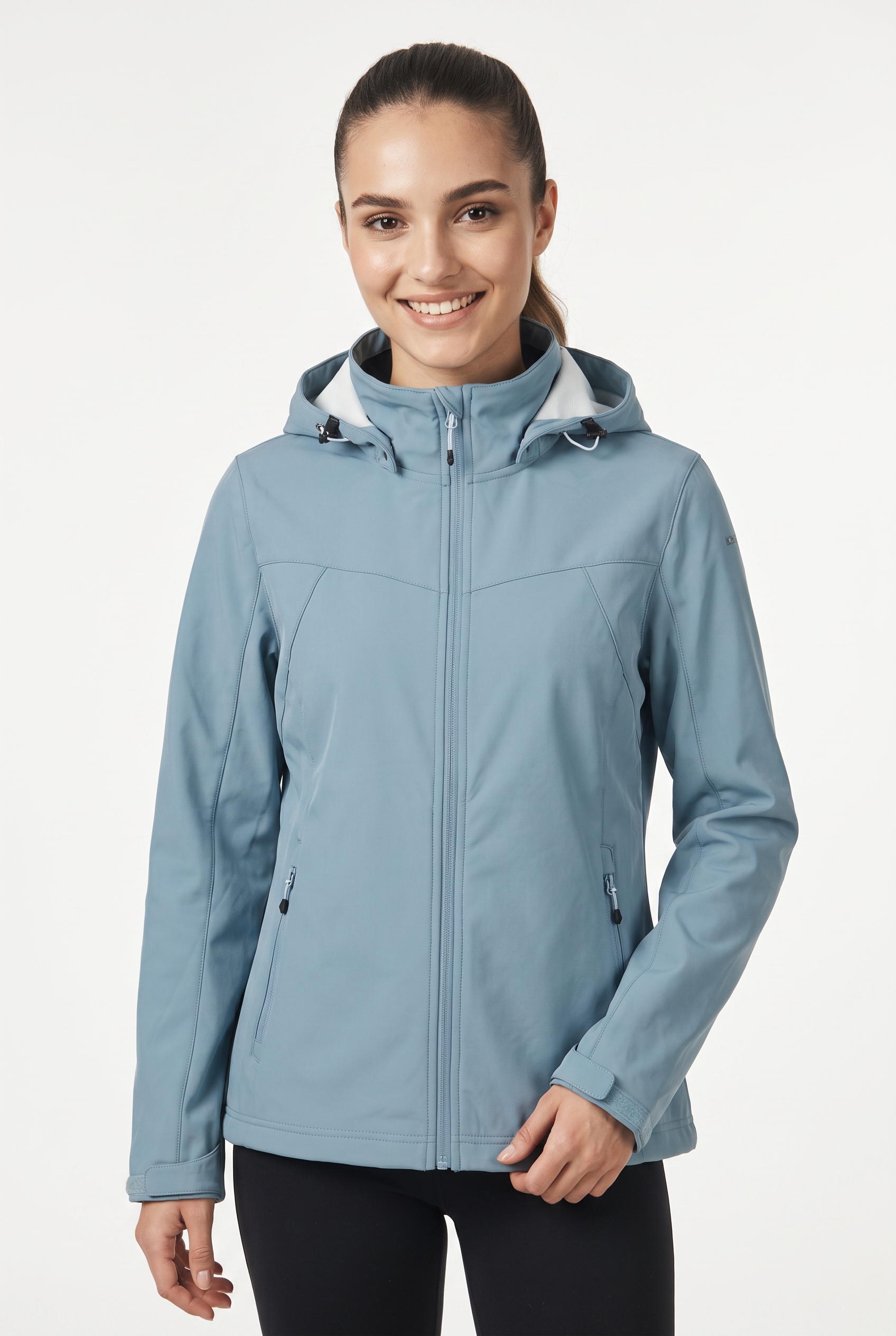 Icepeak Softshelljacke »ICEPEAK BRENHAM« mit Kapuze Winddicht & Wasserabweisend & Atmungsaktiv