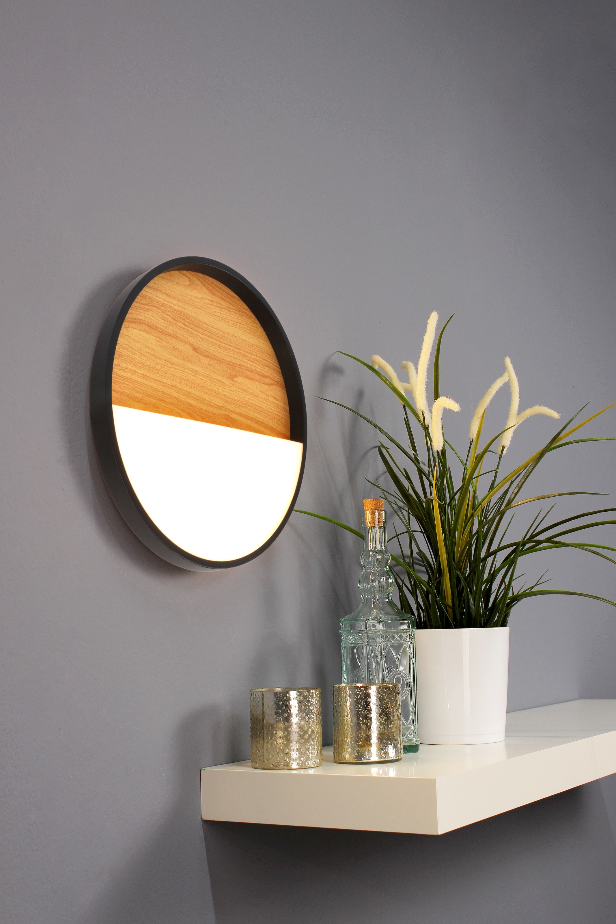 ECO-LIGHT LED Wandleuchte »VISTA«. LED fest integriert, Ø 40,00 cm