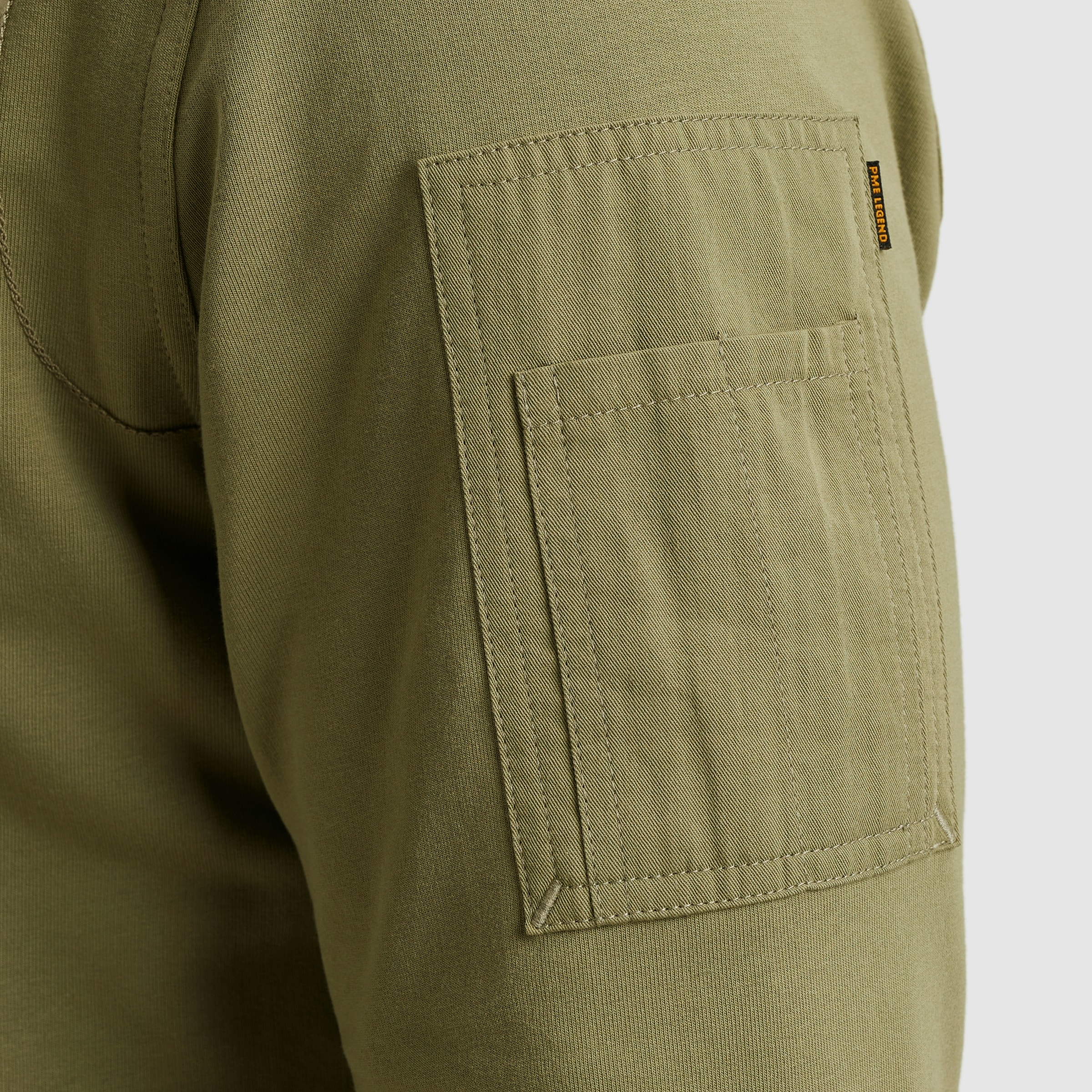 PME LEGEND Sweatshirt, mit Logo Stickerei