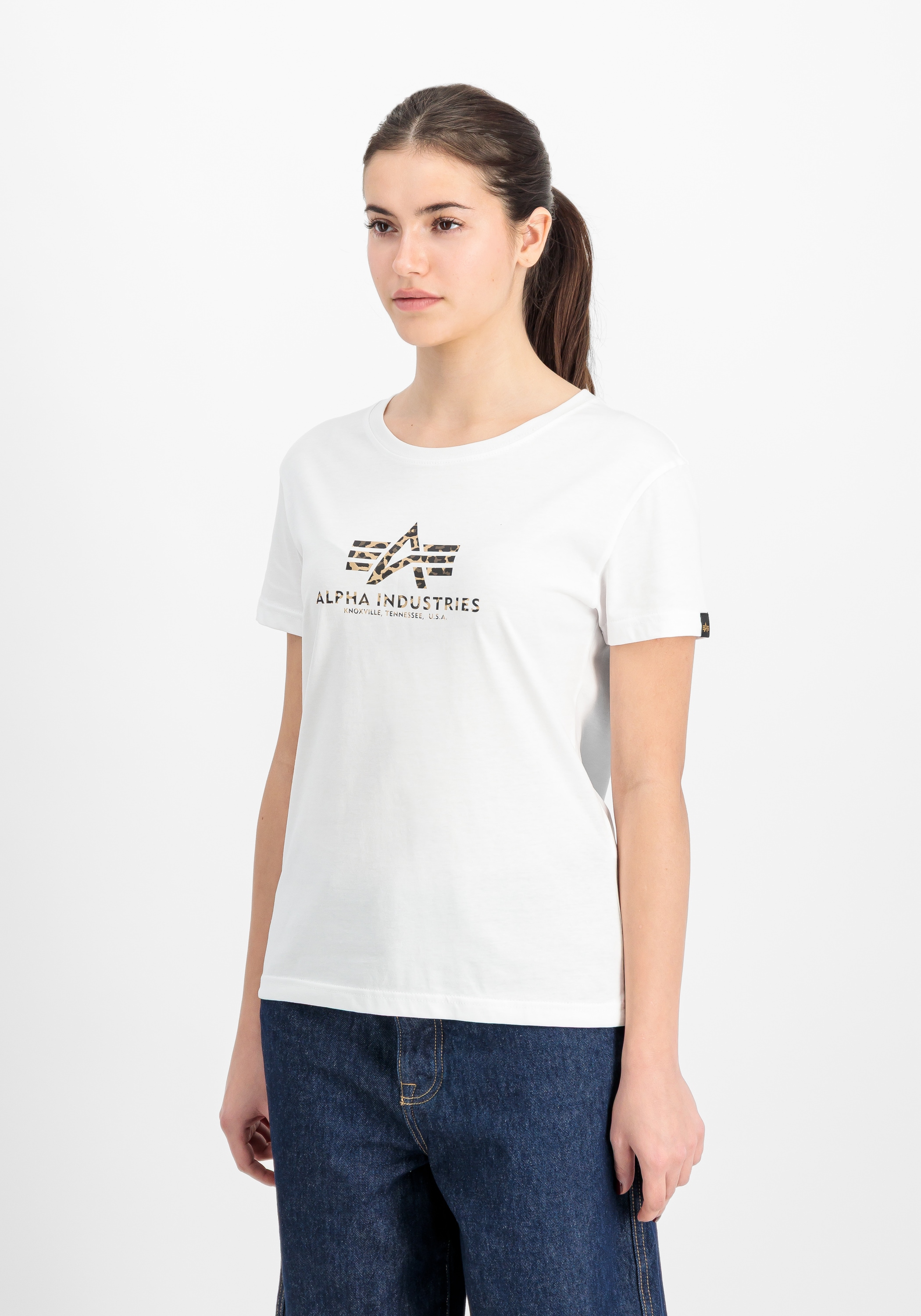 Alpha Industries T-Shirt »Basic T-Shirt BL Mirror Leo W«