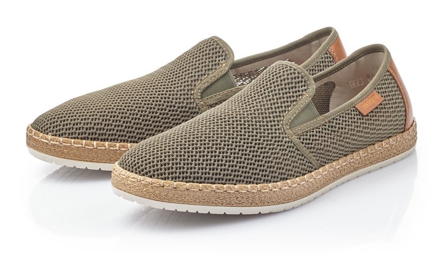 Rieker Espadrille  mit luftdurchlässiger Perforation