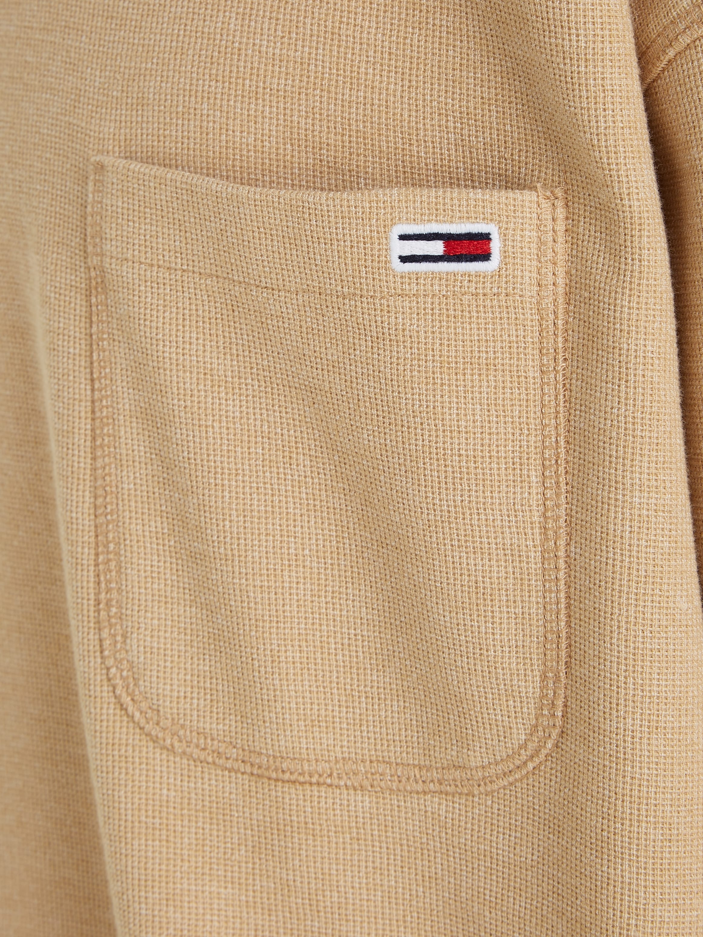Tommy Jeans Langarmshirt »TJM RLX WAFFLE SNIT TEE«