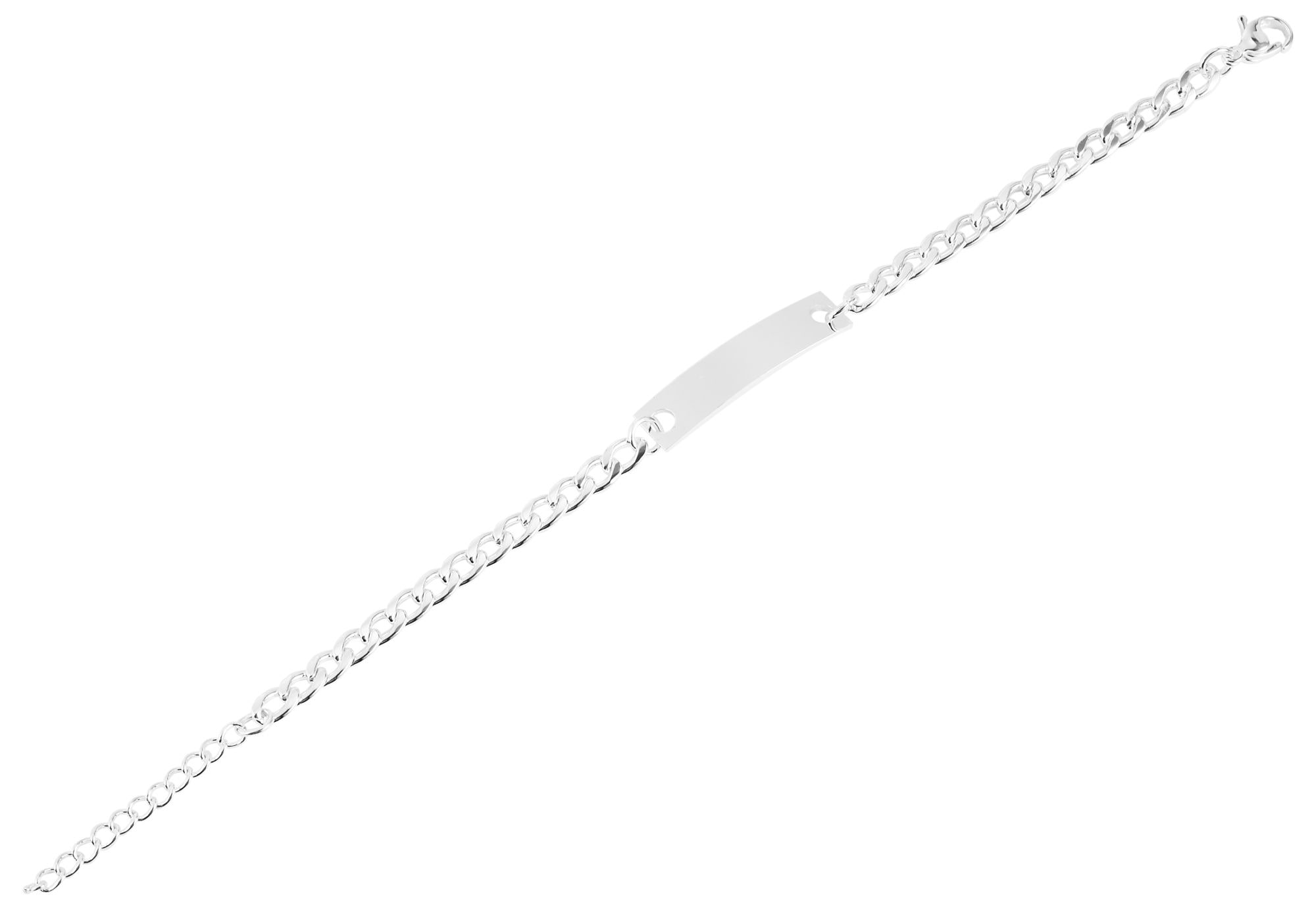 Adelia´s Panzerarmband »Unisex Armband ¿ Panzerarmband aus Edelstahl 20 cm«