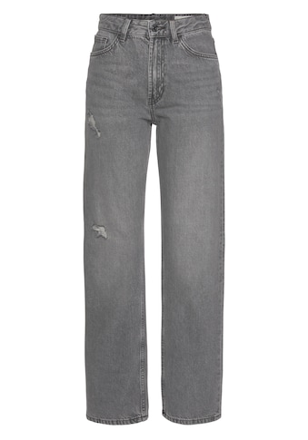Esprit 5-Pocket-Jeans, in verwaschener Optik mit starken Destroy-Details kaufen