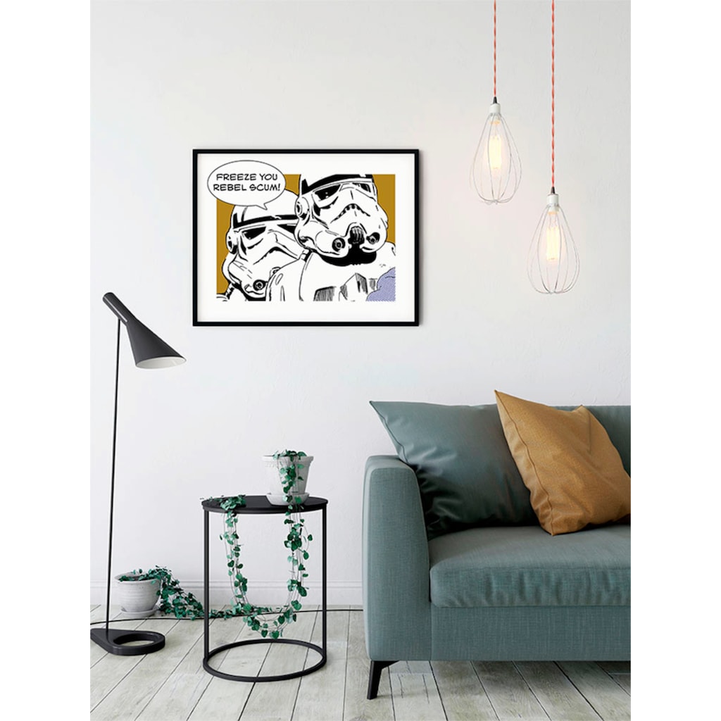Komar Poster »Star Wars Classic Comic Quote Stormtrooper«, Star Wars, (1 St.)