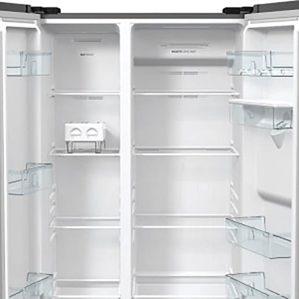 GORENJE Side-by-Side »NRR 9185 DAXLWD«, NRR 9185 DAXLWD, 178,6 cm hoch, 91 cm breit, Energieeffizienzklasse D