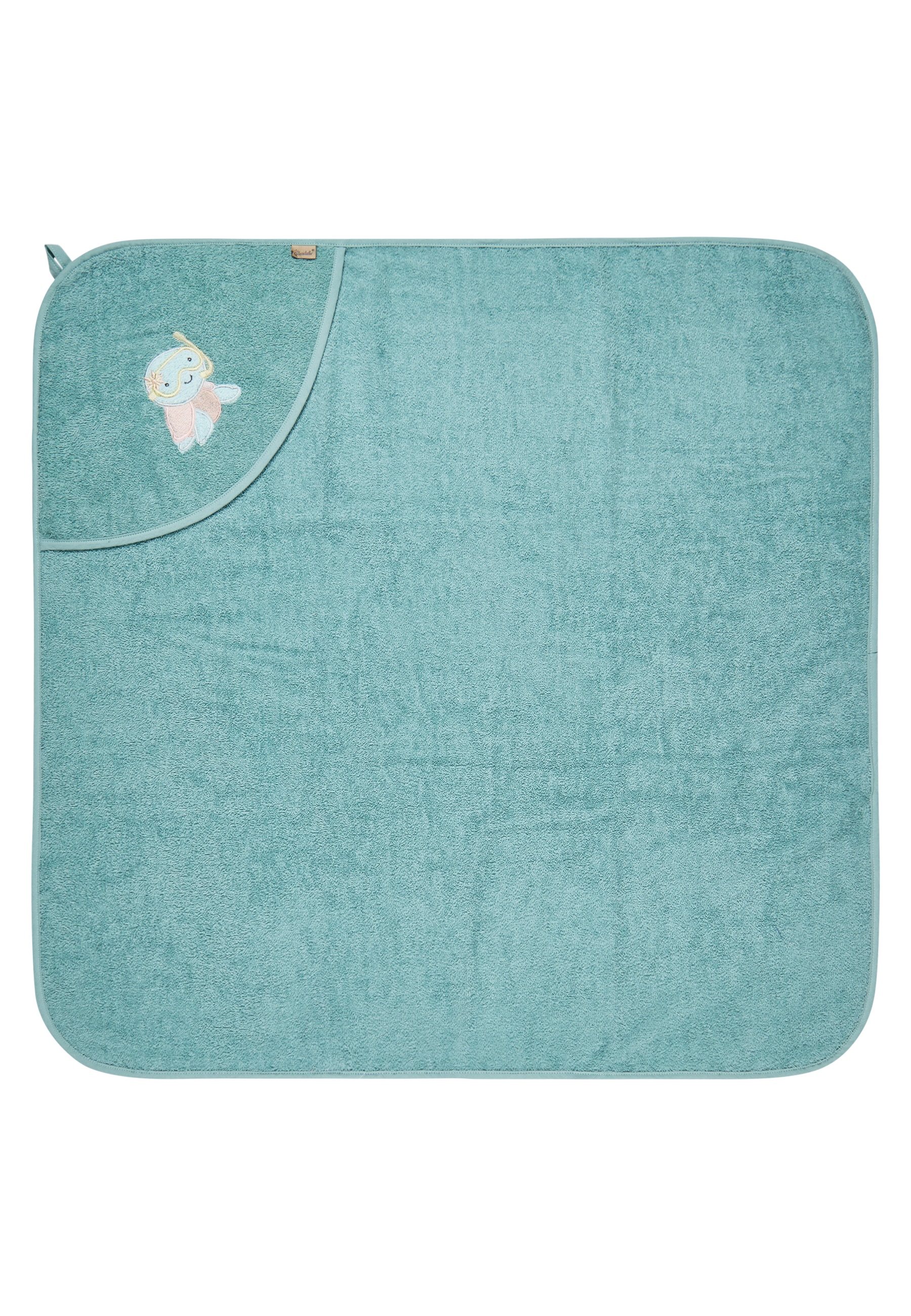 Sterntaler® Kapuzenhandtuch »Kapuzenbadetuch 80x80 cm SCHILDKRÖTE Sally«