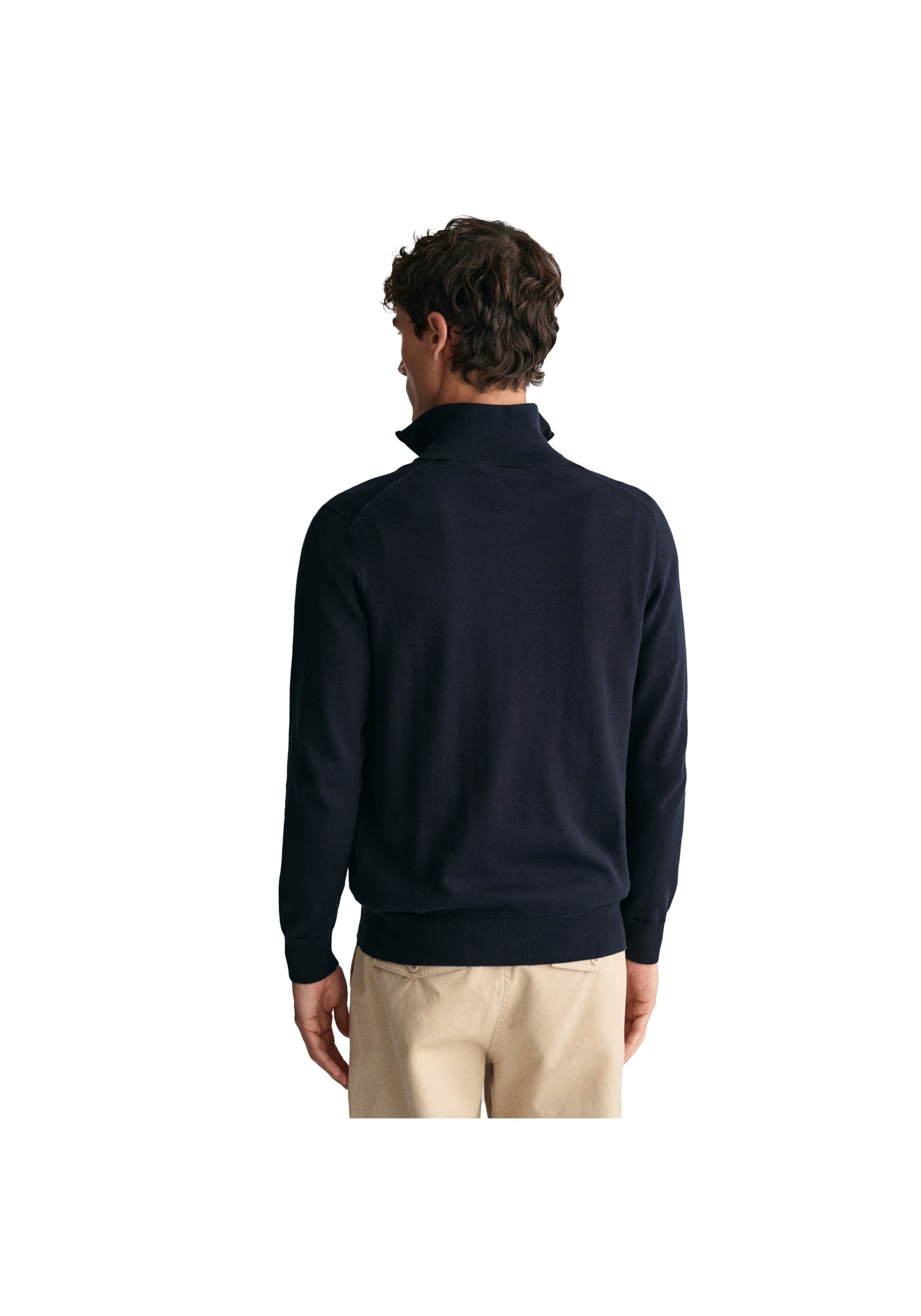 Gant Sweater »Strickpullover CLASSIC COTTON HALF ZIP«