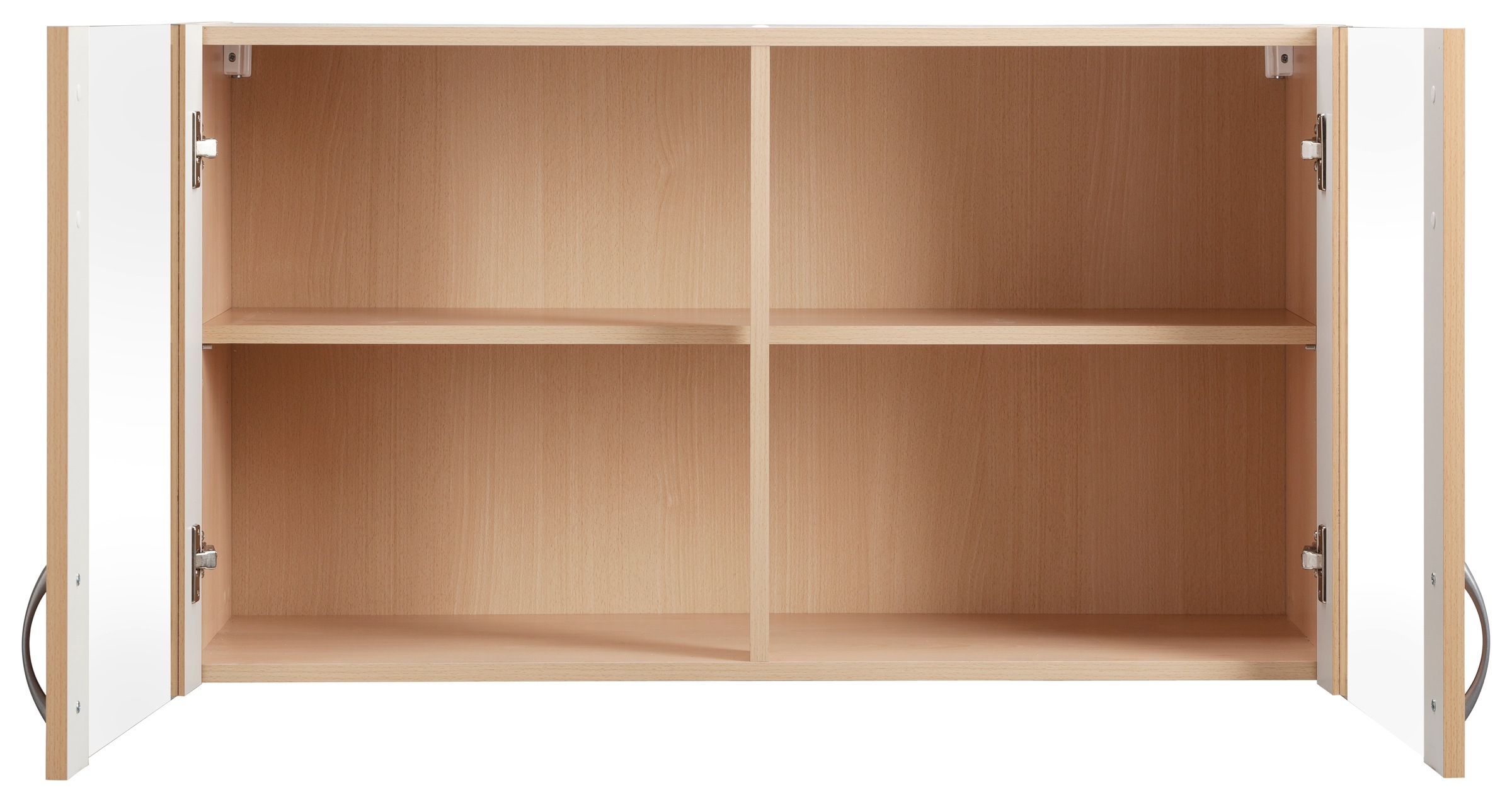 wiho Küchen Glashängeschrank »Kiel«, Front mit Glaseinsatz