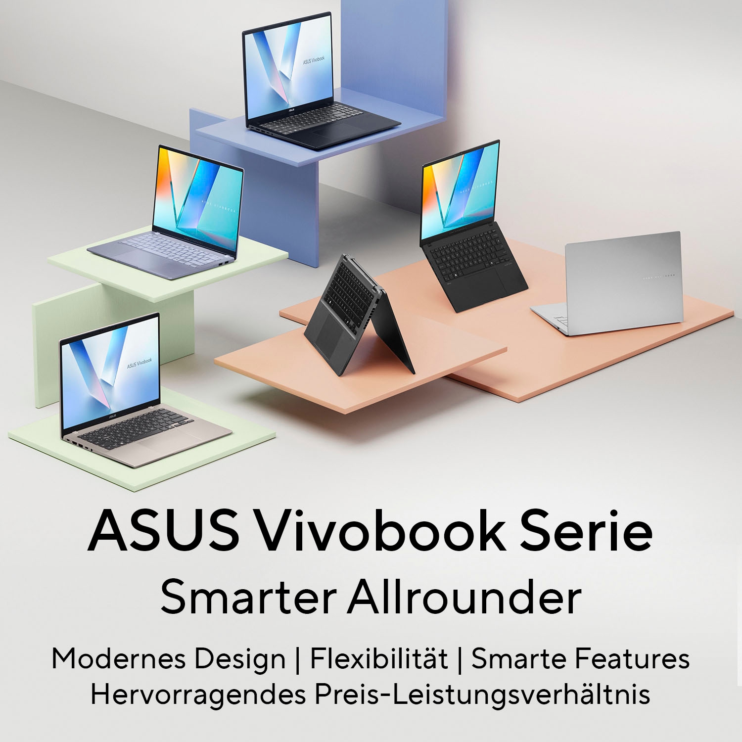 Asus Notebook »Vivobook 16 M1605NAQ-MB092W« 40,6 cm / 16 ″ AMD Ryzen 7 Radeon Graphics 512 GB SSD