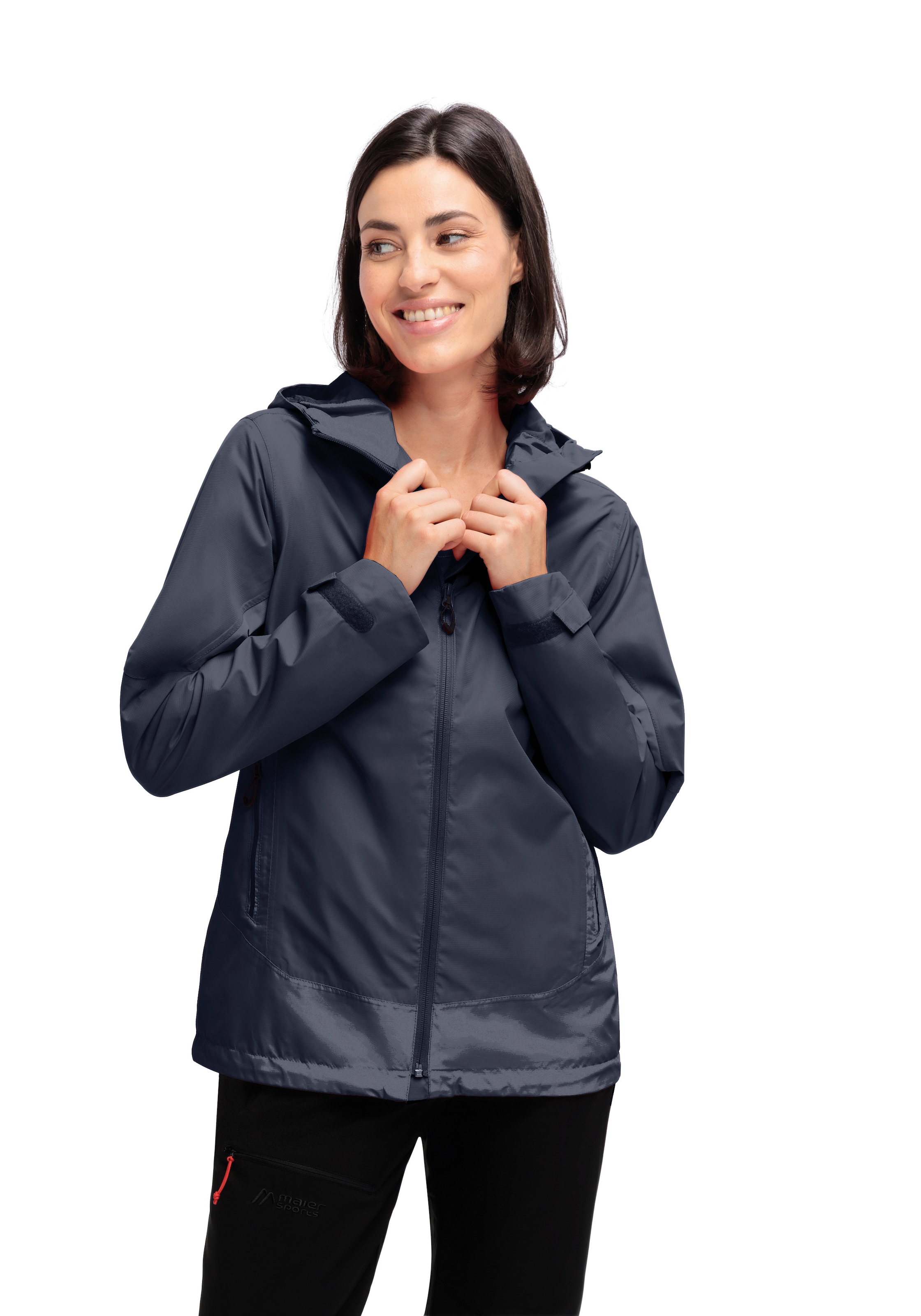 Maier Sports Regenjacke »Brocken W« Damen Jacke wasserdicht, moderner Windbreaker, Outdoorjacke, Reg. Fit