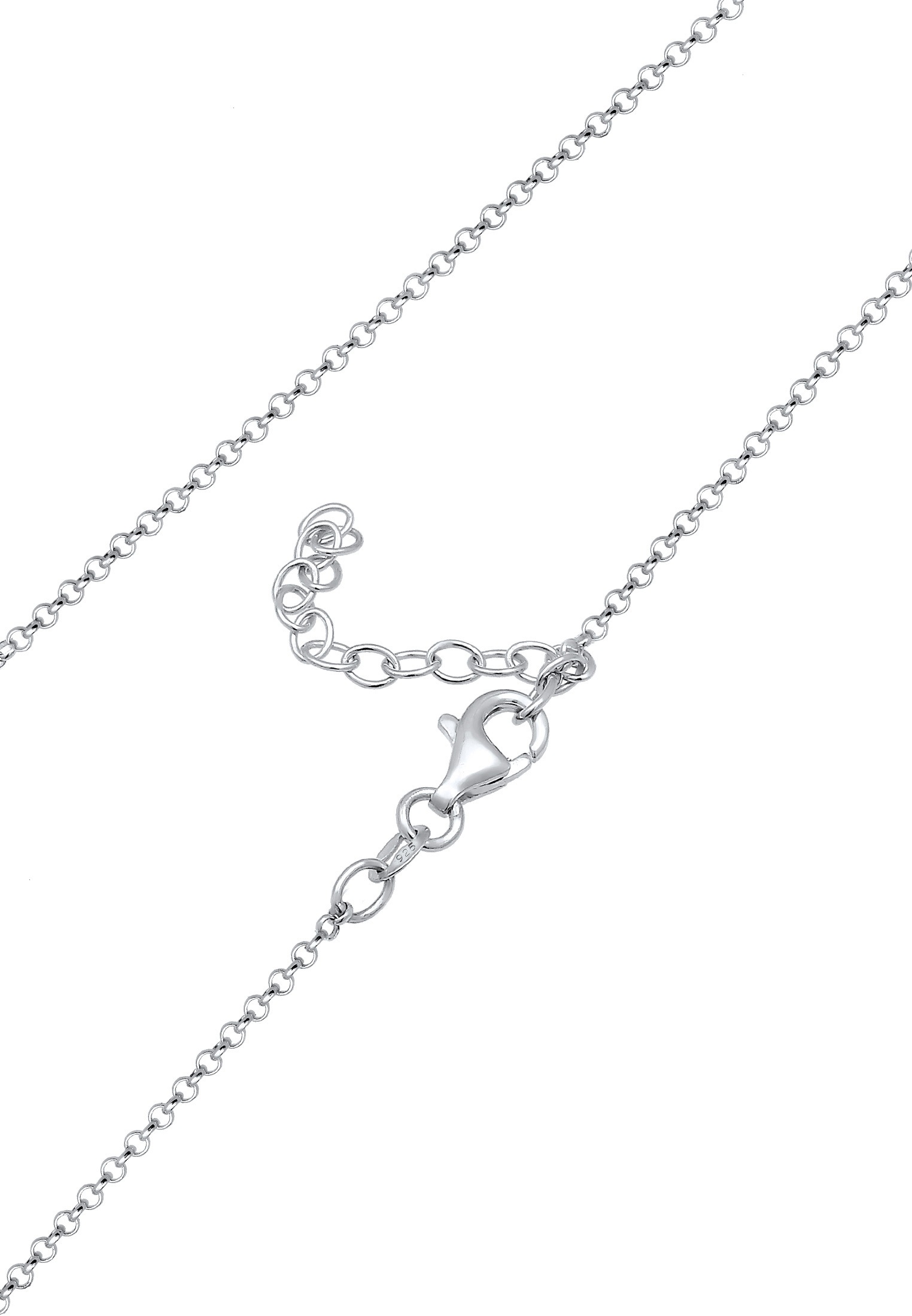 Elli Y-Kette »Halskette Erbskette Y-Kette Geo Design Rechteck 925 Silber«