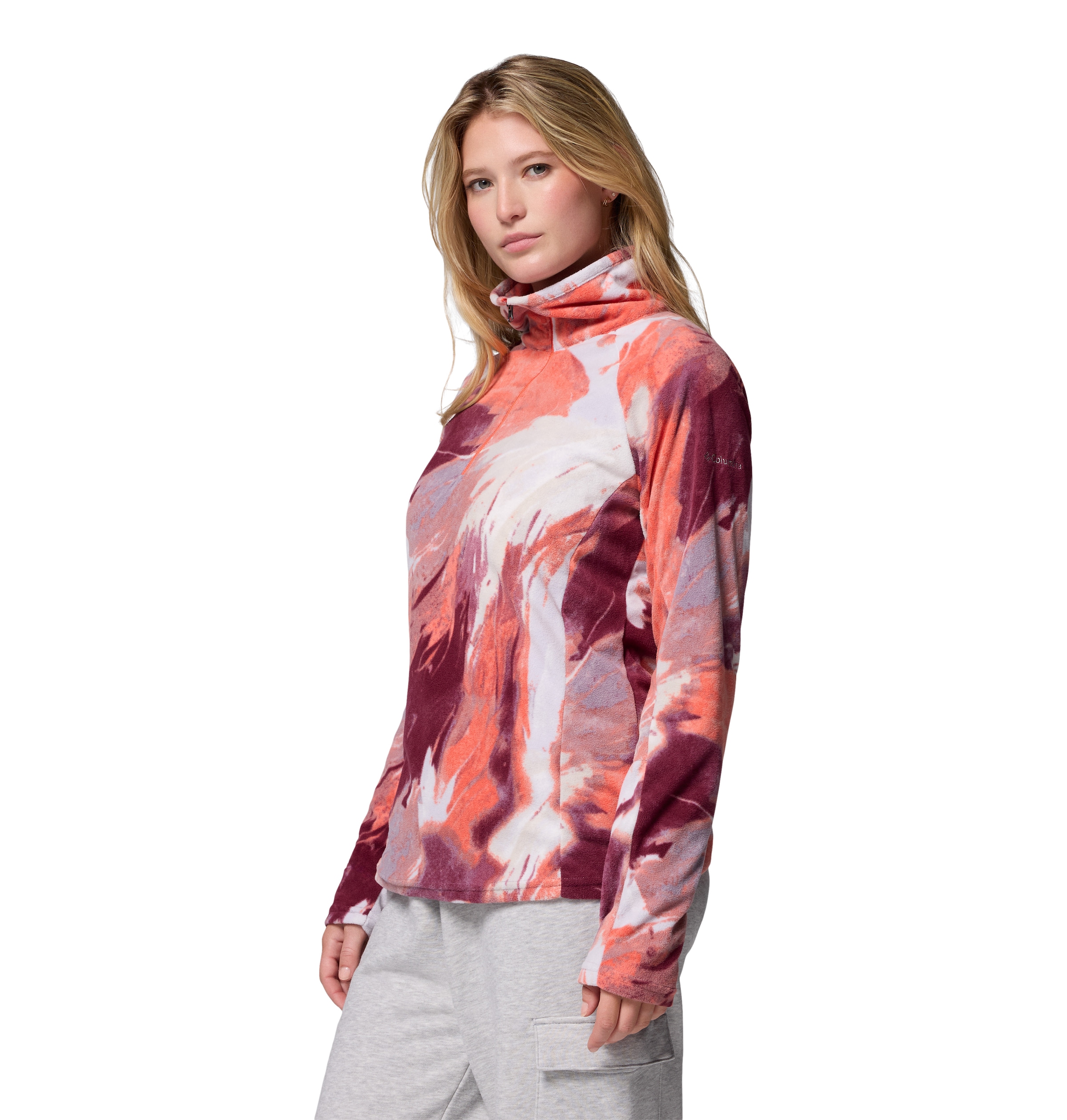 Columbia Fleecepullover »GLACIAL IV PRINT 1/2 ZIP«, (1 tlg.)