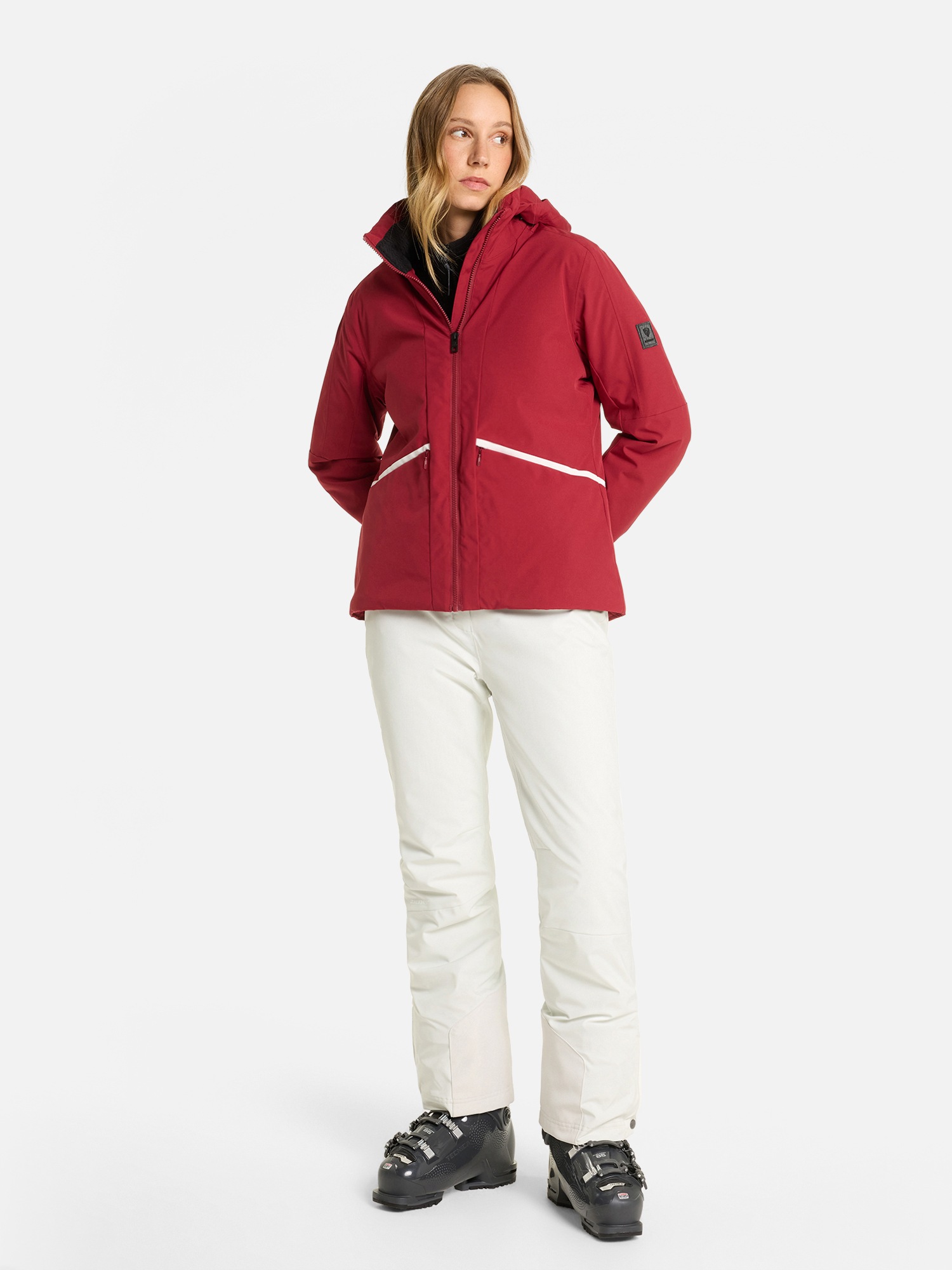 Ziener Skijacke »TAWIA-Z AQUASHIELD® DAMEN« wasser- und winddicht, atmungsaktiv, warm, elastisch, Kapuze