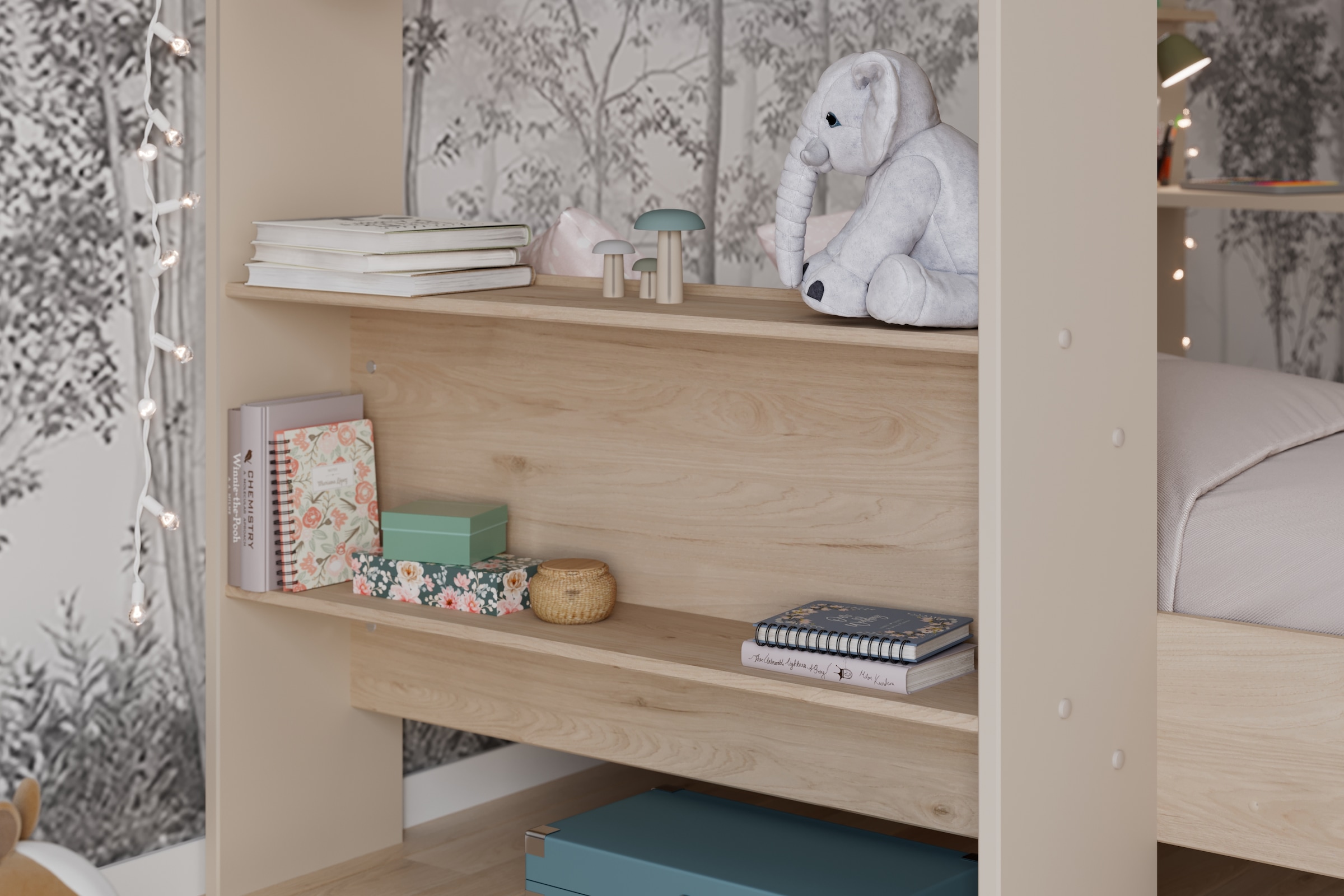 Parisot Etagenbett »Oasis 1« Set,  4 Stellvarianten möglich, incl. 2 x Matratzenauflagen