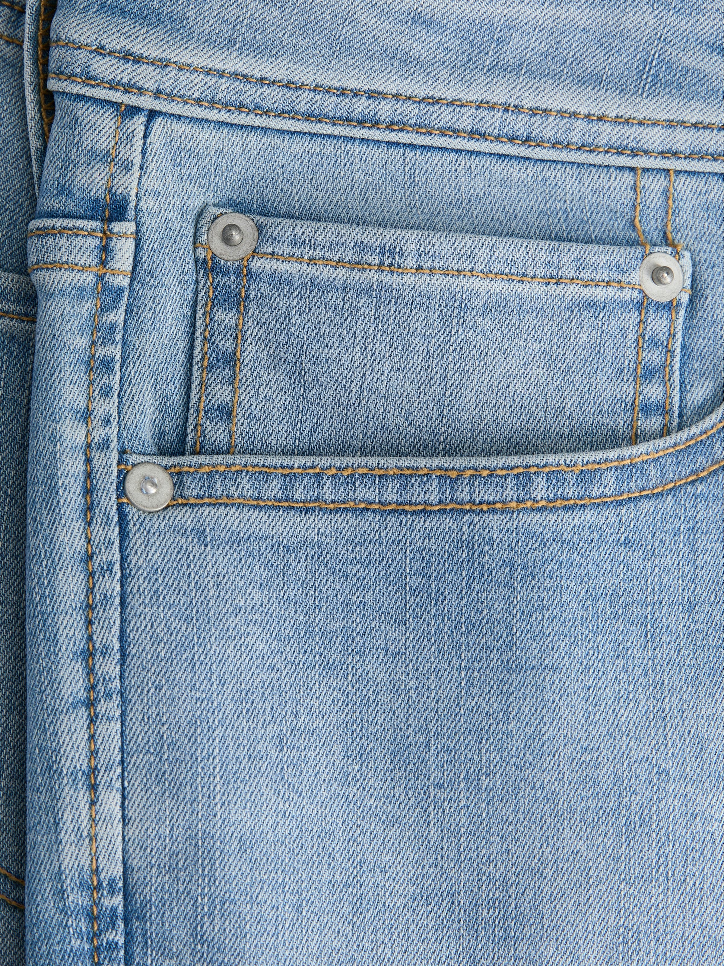 Jack & Jones Straight-Jeans »JJICLARK JJORIGINAL SQ 2« Baumwollmischung, straight fit