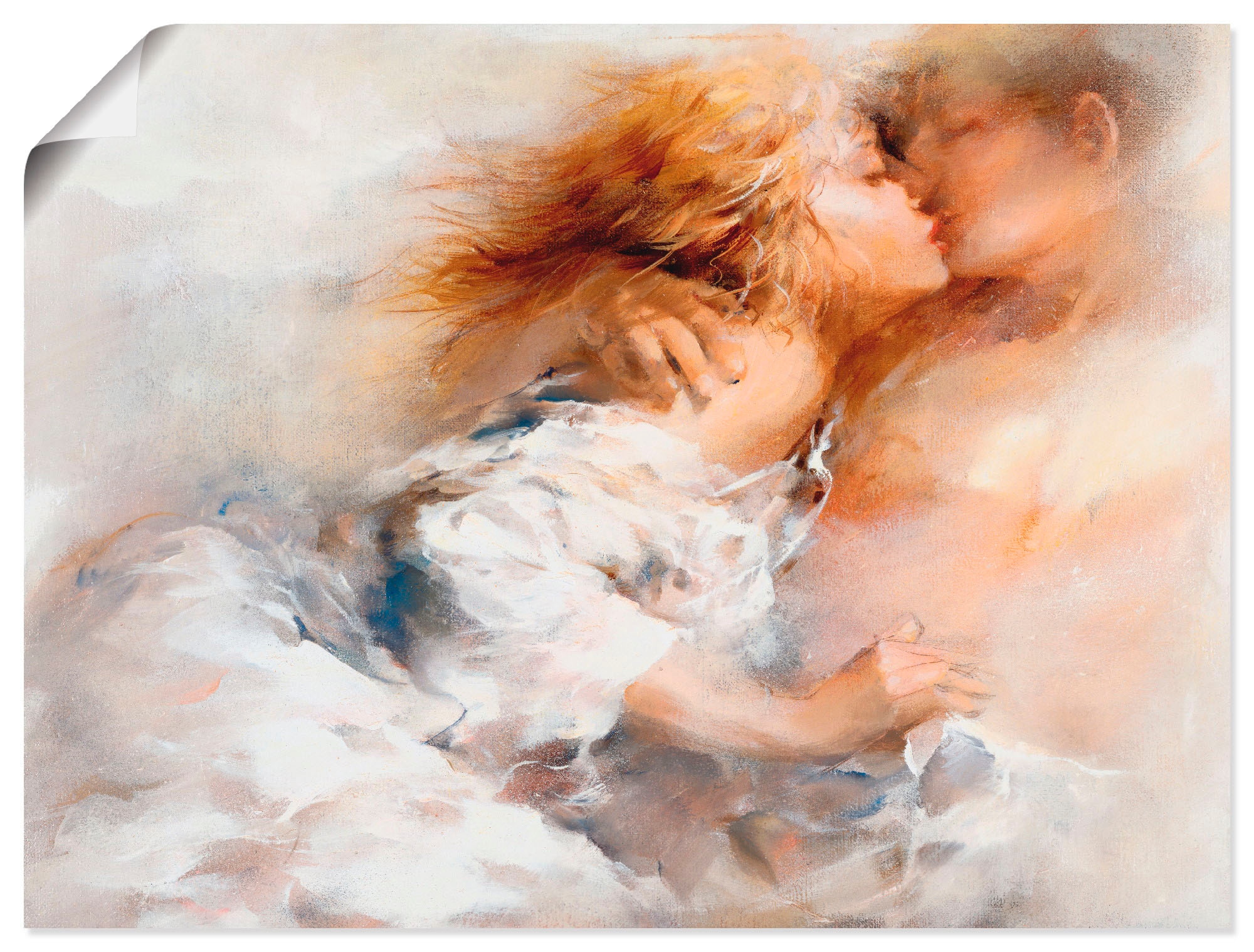 Artland Wandbild »Leidenschaftlich« Paar 1 Stk. tlg. als Leinwandbild, Poster in verschied. Größen