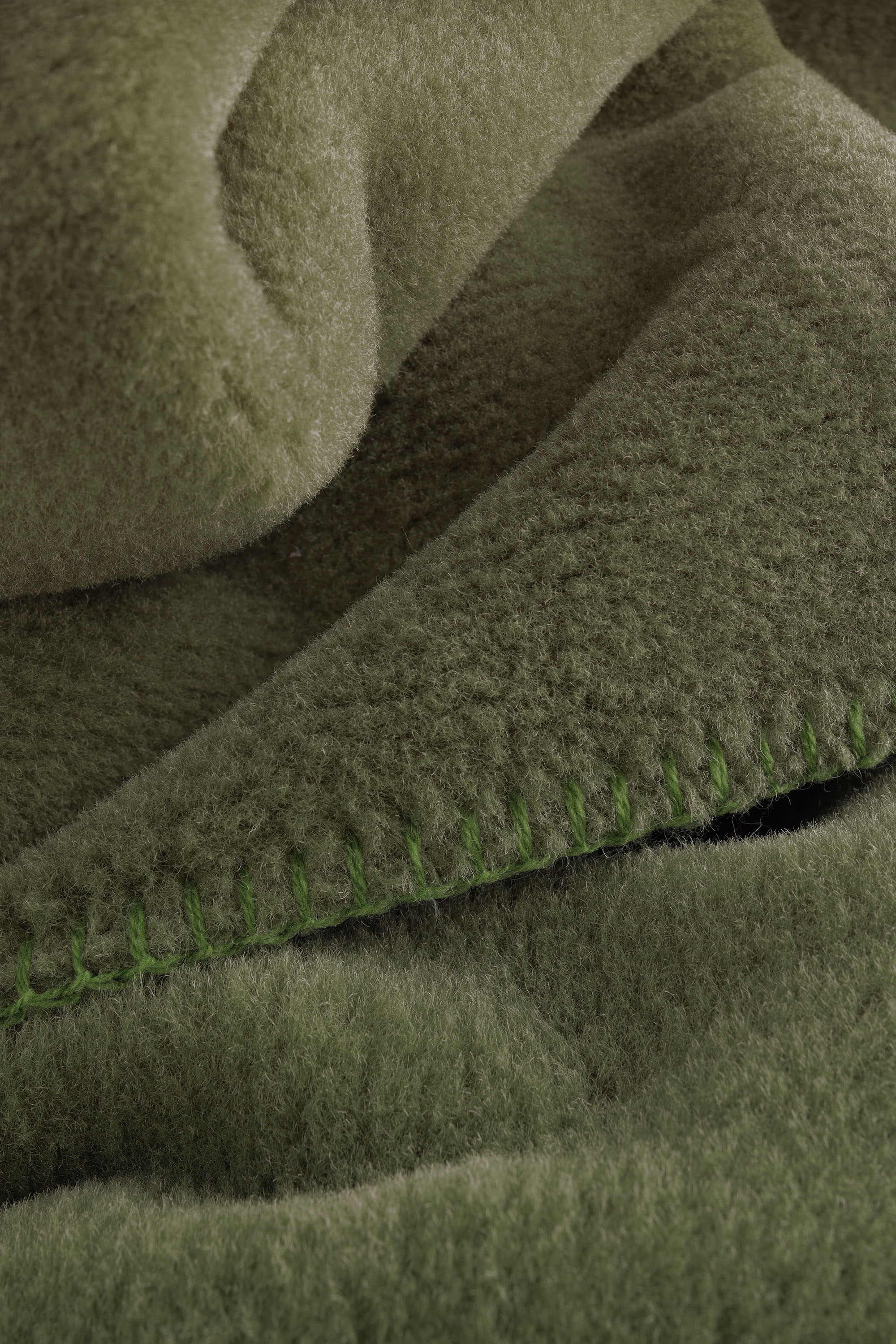 Biederlack Wohndecke »Wool Feel im Pelz-Look« mit gektteltem Zierstich