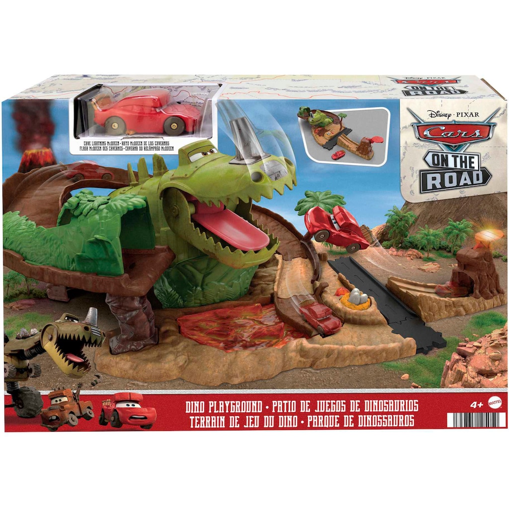 Mattel® Spielwelt »Disney Pixar Cars, Dinosaurier-Spielplatz«