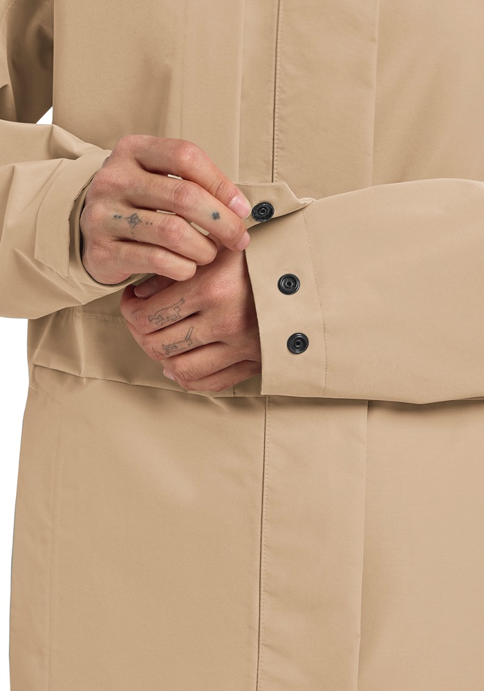 Jack Wolfskin Outdoorjacke »TERRAVIEW 2L COAT W« mit Kapuze