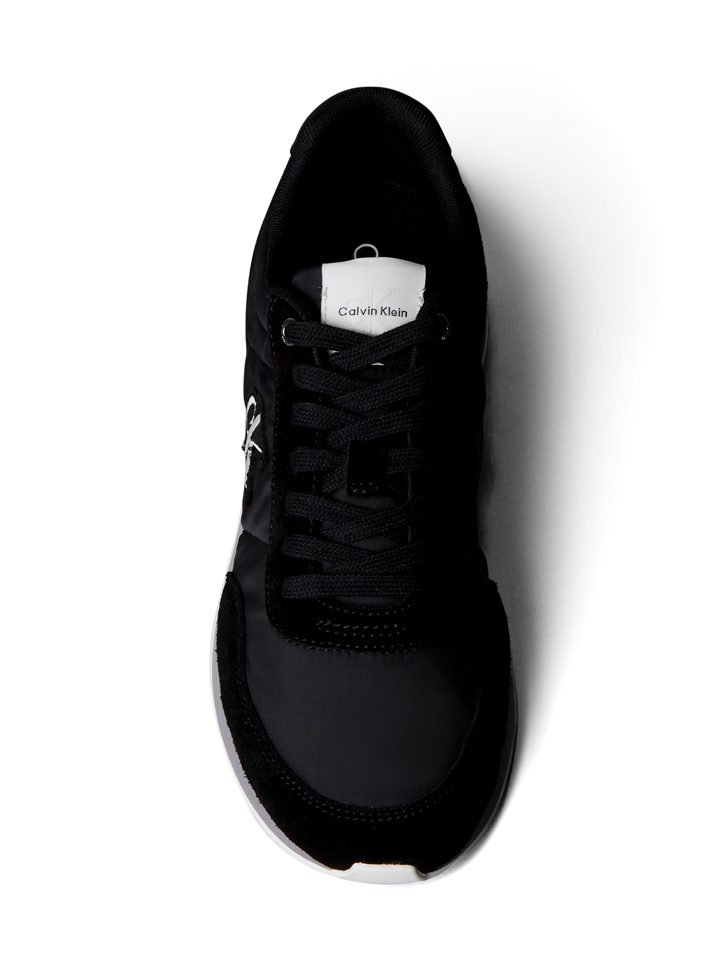 Calvin Klein Jeans Sneaker »RETRO RUNNER ESS MIX MAT«  Freizeitschuh, Halbschuh, Schnürschuh mit Logo-Emblem