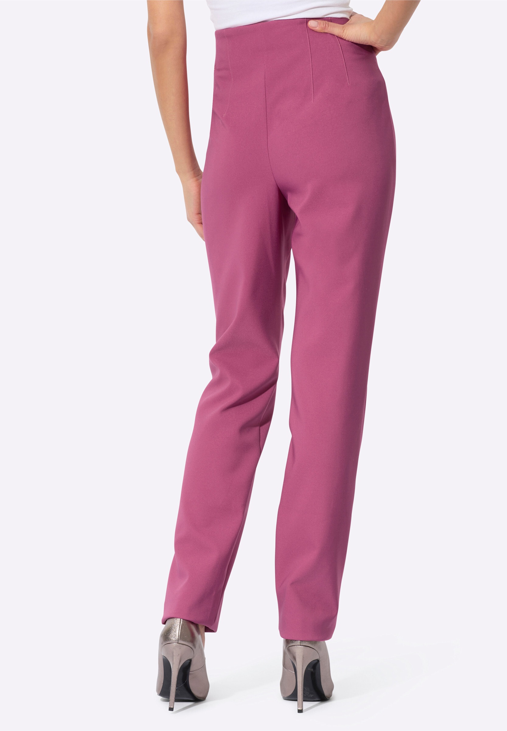 creation L Chinohose »Web-Hose Webhose mit Biesen-Verzierung«