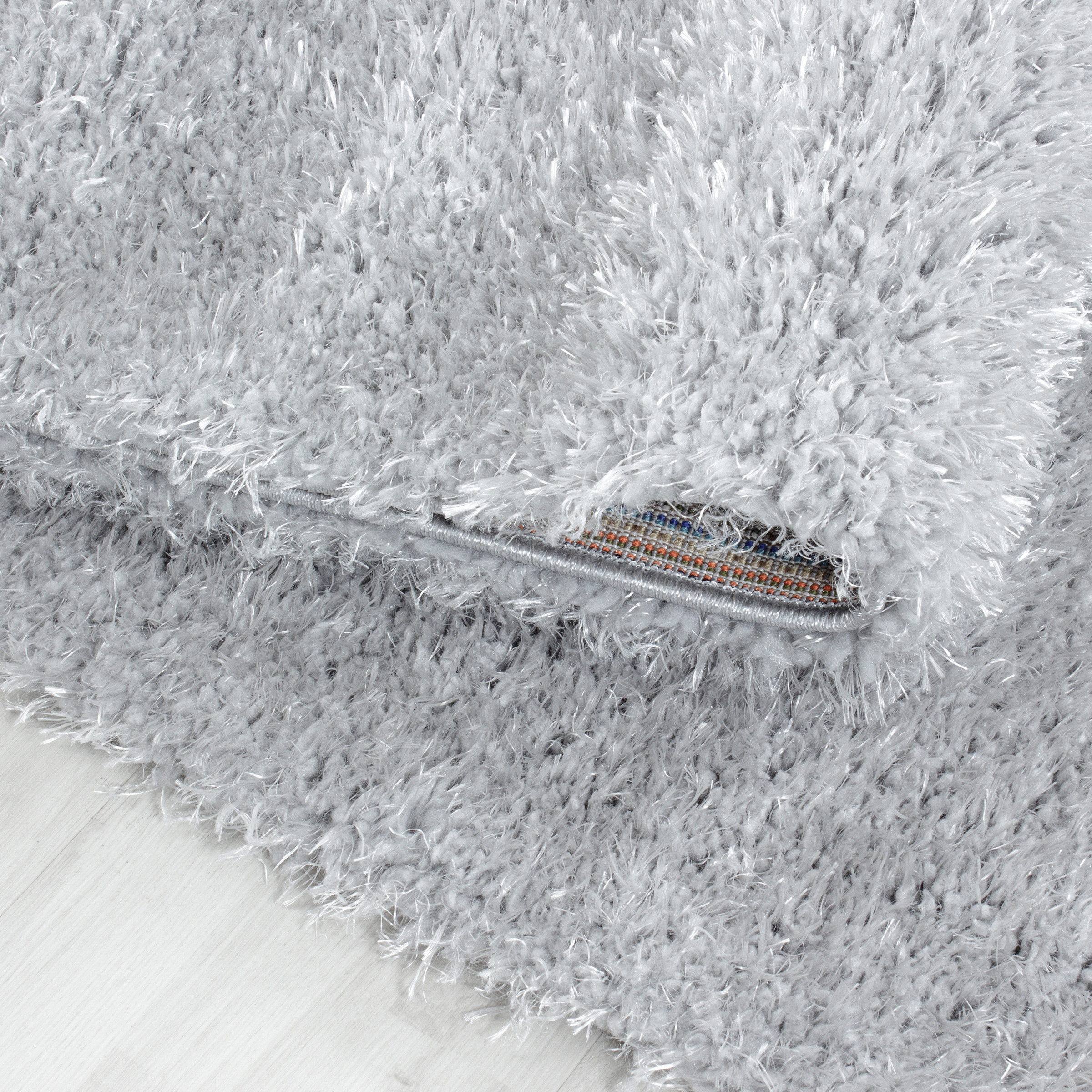 Ayyildiz Teppiche Hochflor-Teppich »BRILLIANT 4200«, rund, 50 mm Höhe, auch in rechteckig, Langflor, Shaggy, Wohnzimmer