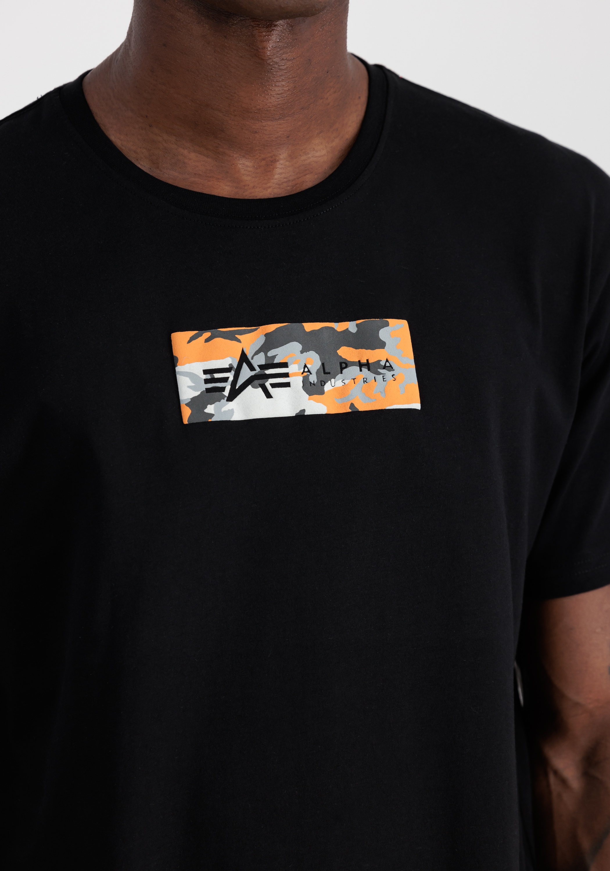 Alpha Industries T-Shirt »Alpha Industries Men - T-Shirts Camo Panel T-Shirt«