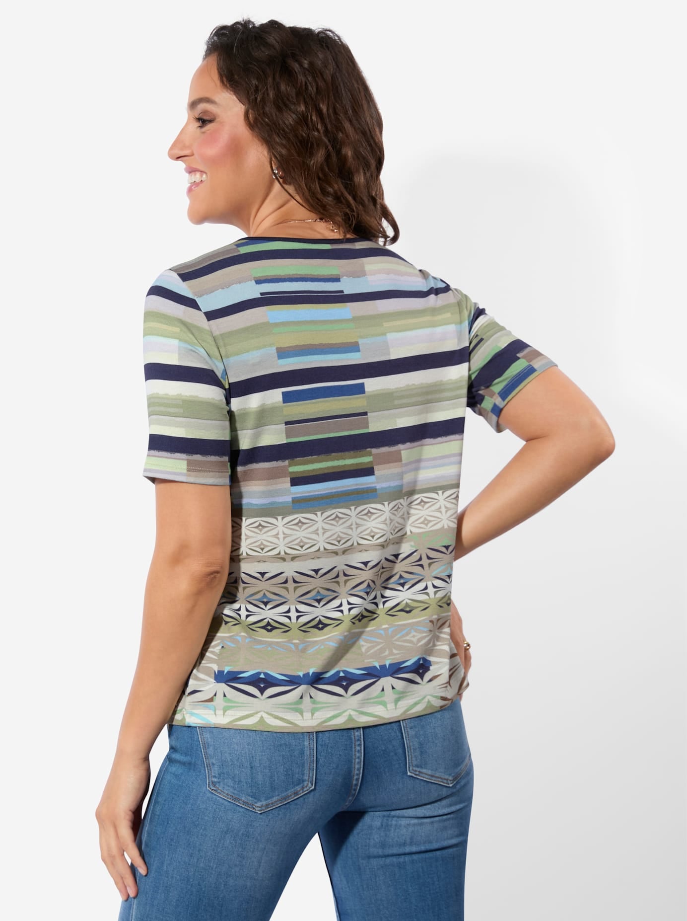 Casual Looks Kurzarmshirt »Kurzarm-Shirt« 1 tlg.