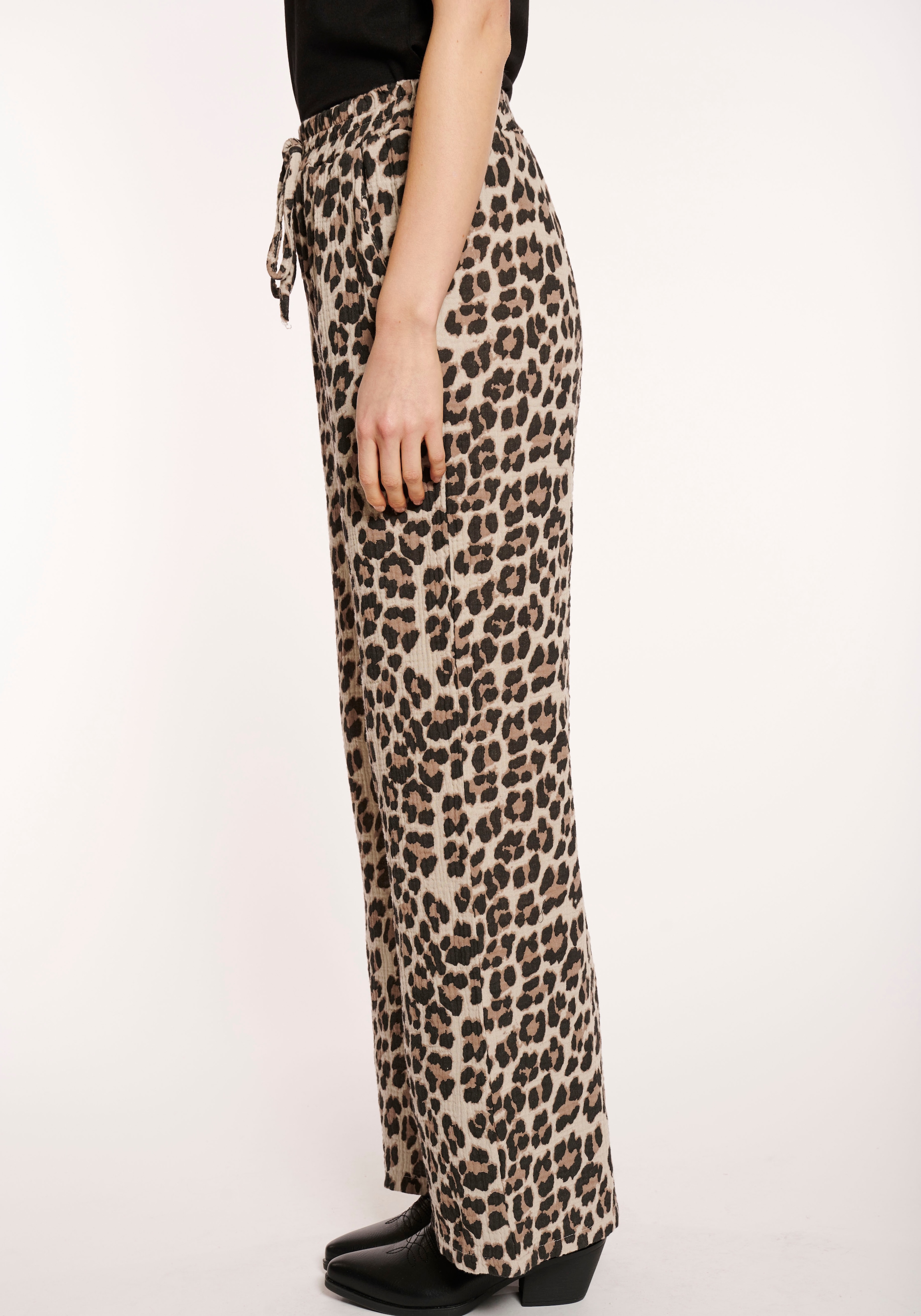 HaILY’S Schlupfhose »LG C TR Ra44ja«, Sommerhose, aus Musselin