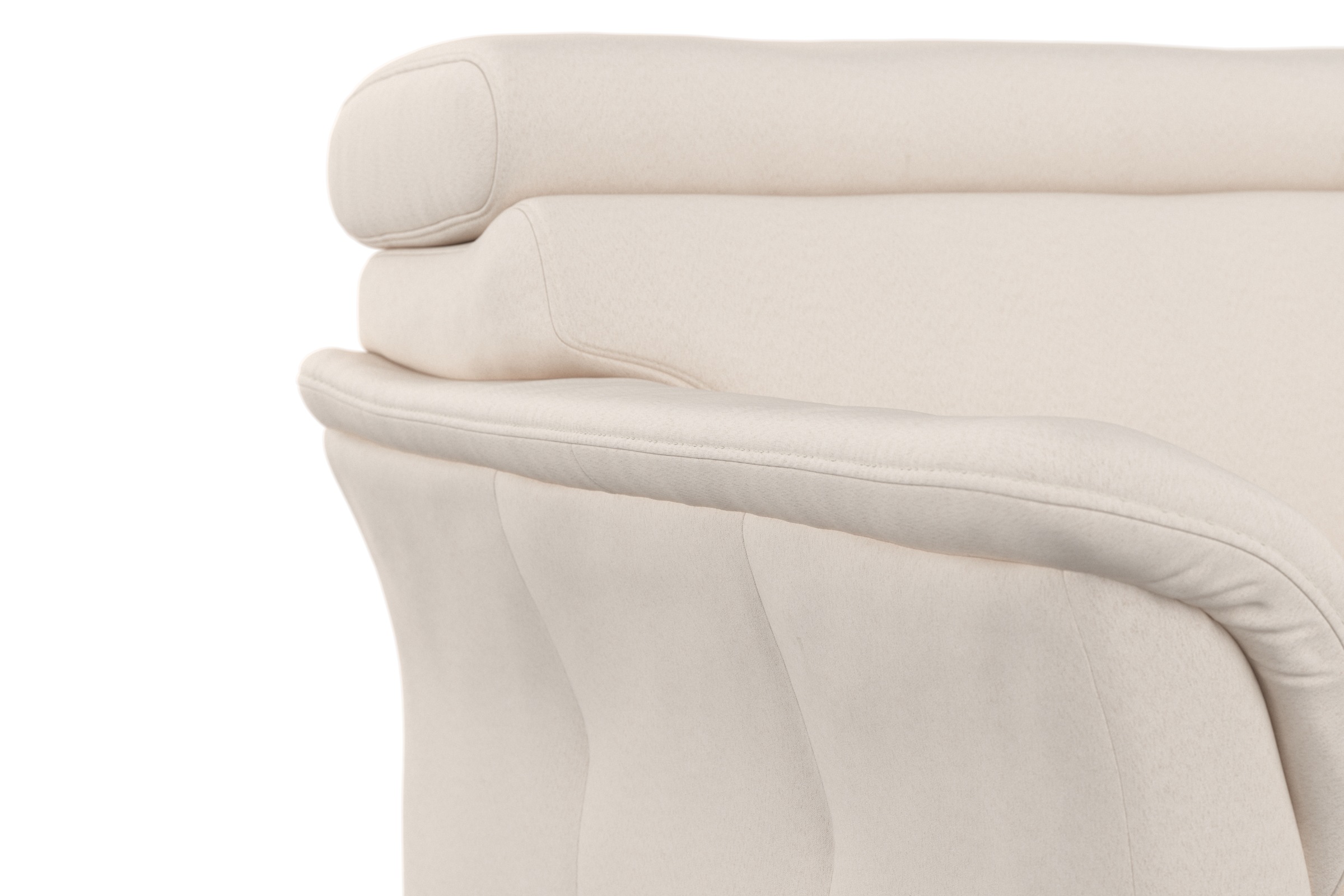 sit&more Ecksofa »Marano L-Form«, inklusive Kopfteilverstellung, wahlweise mit Bettfunktion, Bettkasten