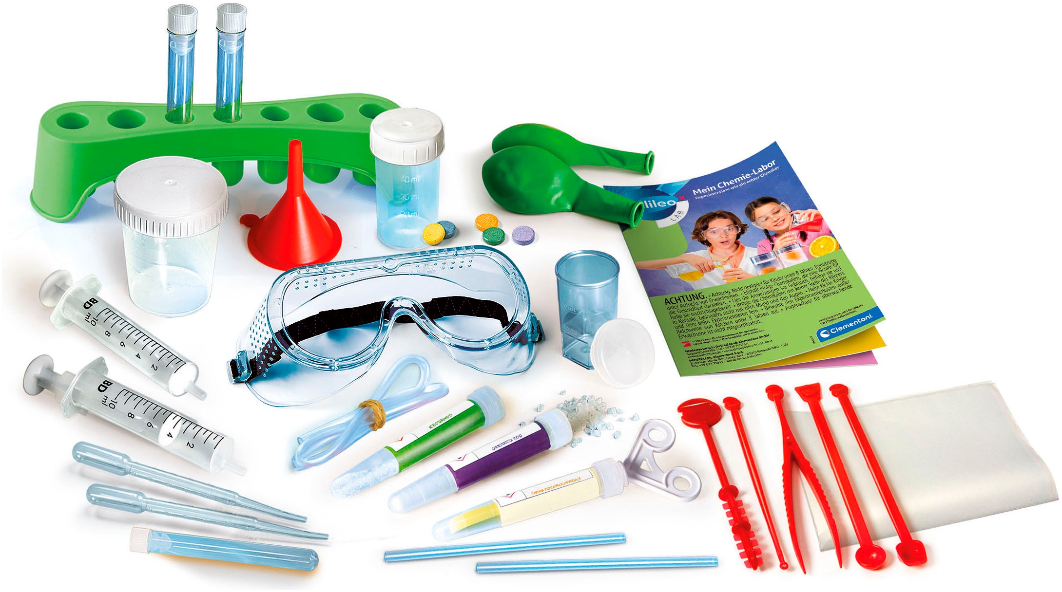 Clementoni® Experimentierkasten »Galileo Lab, Mein Chemie-Labor«, Made in Europe