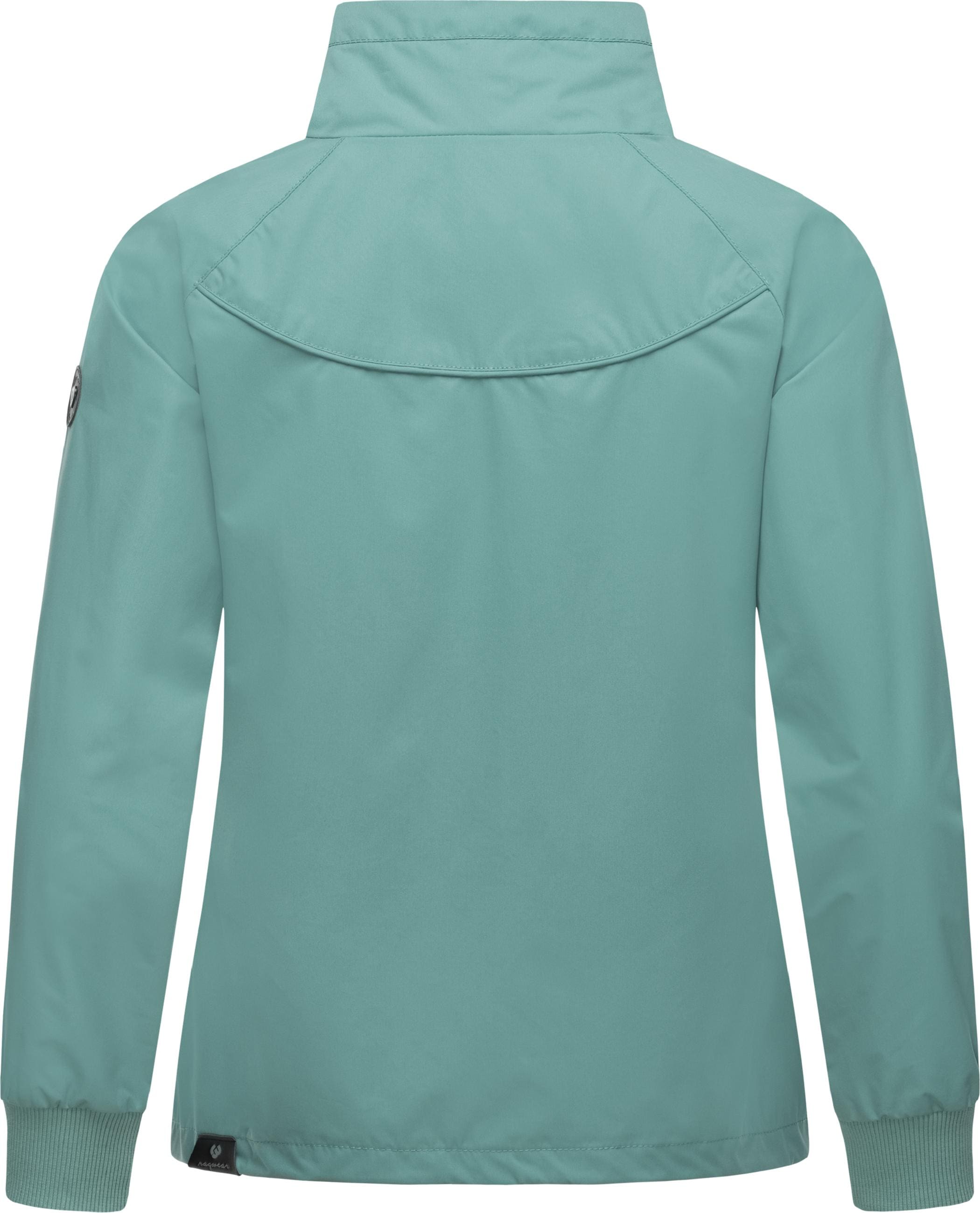 Ragwear Outdoorjacke »Übergangsjacke Apola«, ohne Kapuze, Wasserdichte Damen Übergangsjacke mit hohem Kragen