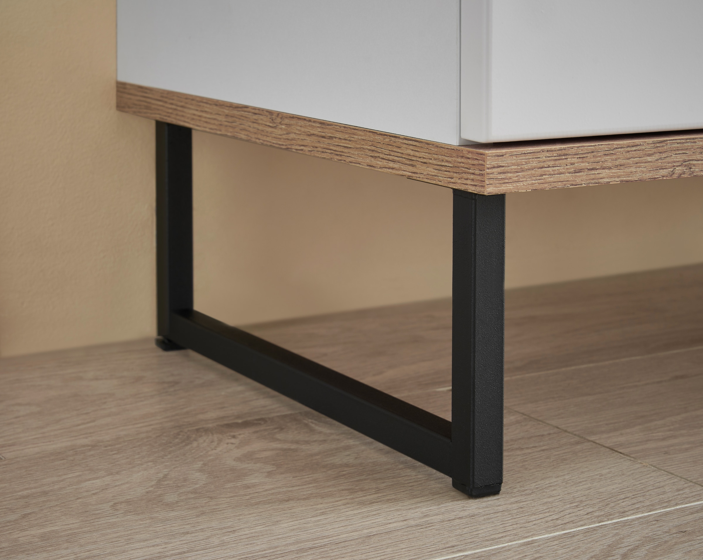 BASIC by Balculina Midischrank »Denver Midischrank, Badezimmerschrank BxHxT 60x106x32« 1 Stk. tlg. Breite 60 cm, Tür L/R montierbar, Softclose