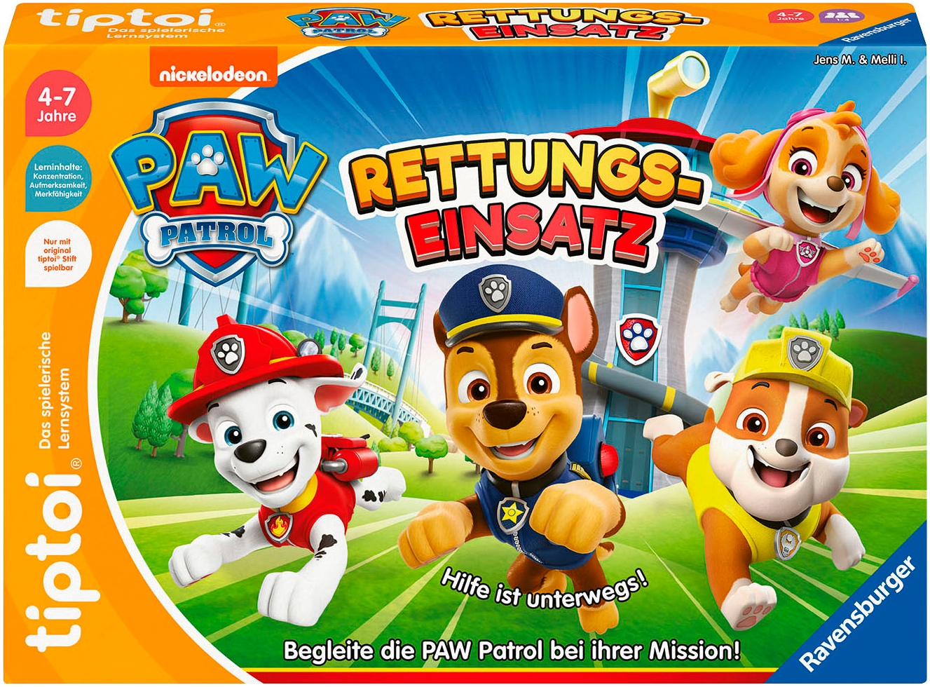 Ravensburger Spiel »tiptoi® PAW Patrol Rettungseinsatz«, Made in Europe