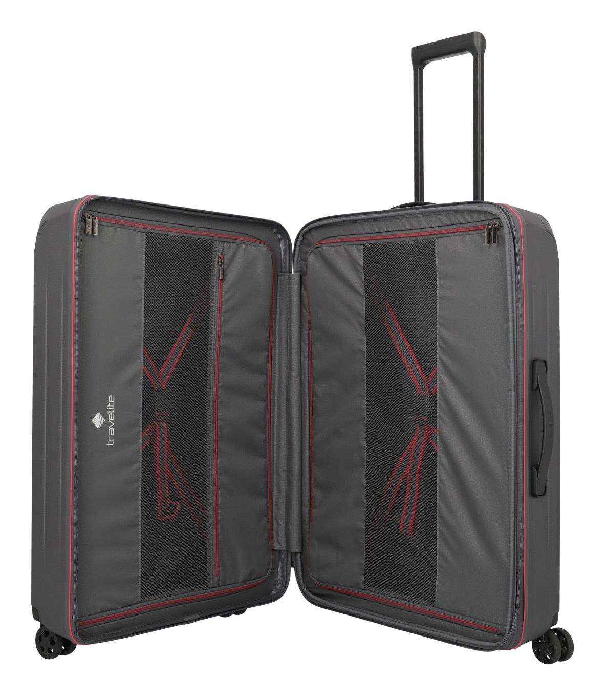 travelite Trolleyset »DYNAMIIC S/M/L, verschiedene Farben« Hartschalen-Koffer ABS Volumenerweiterung bei M/L